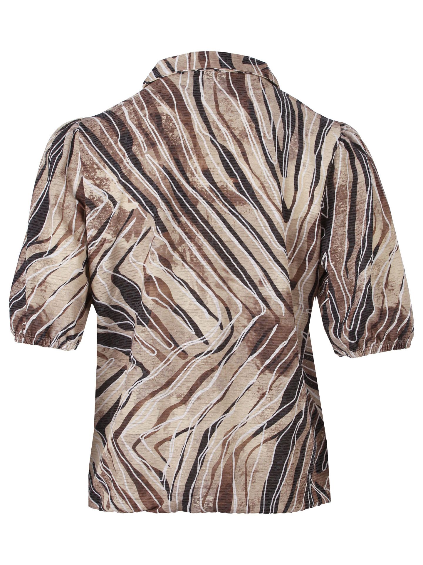Enjoy Womenswear Shirt Gerda Taupe 00082499-5500