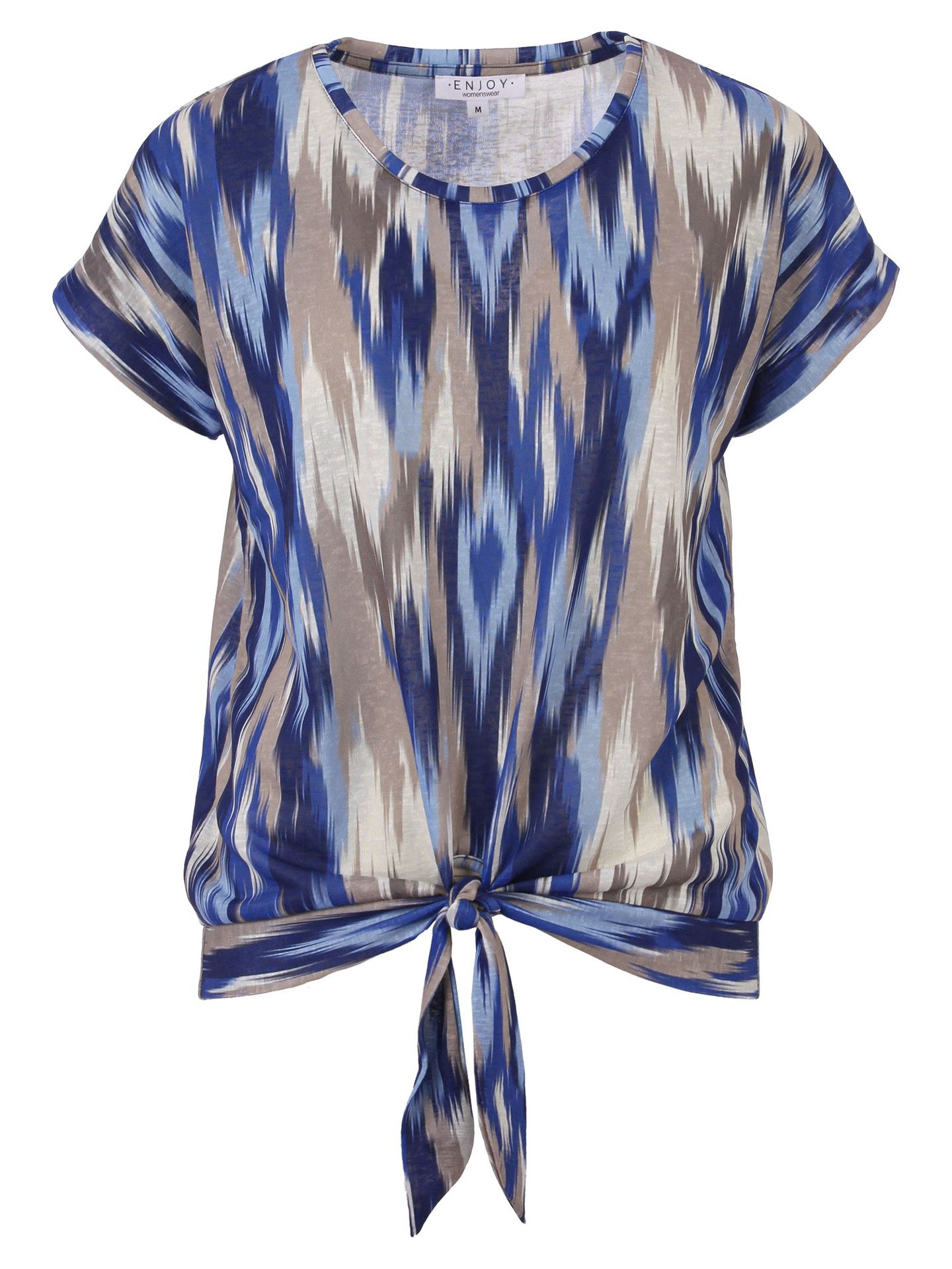 Enjoy Womenswear Shirt Kim Blauw 00082500-1500