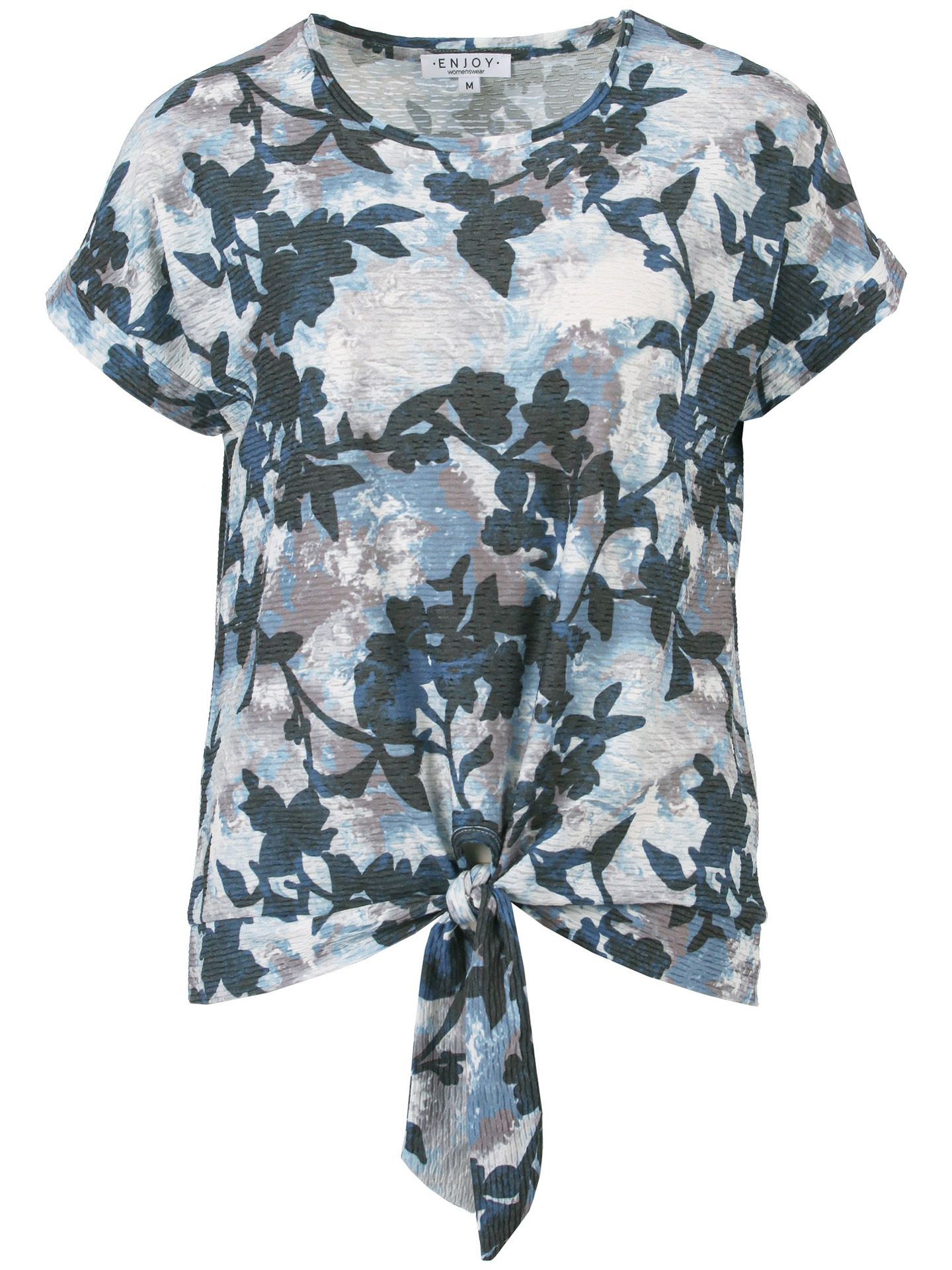Enjoy Womenswear Shirt Kelly Blauw 00082501-1350