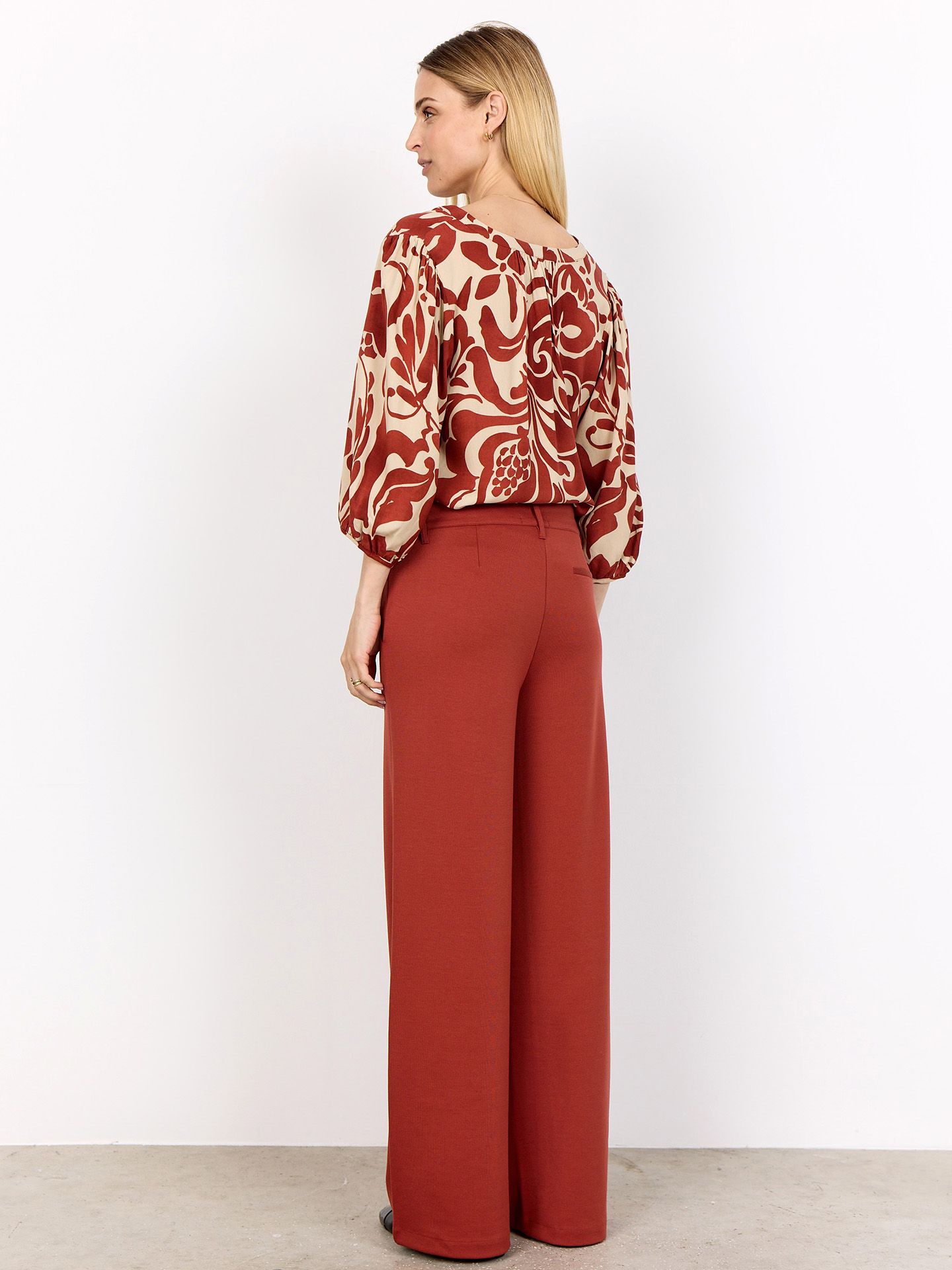 Soyaconcept Pantalon Danielle Rood 00082507-3350