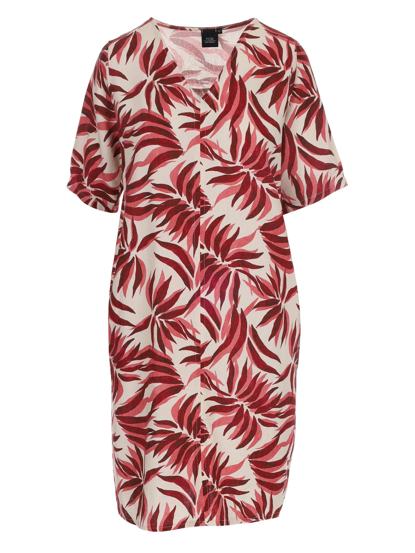 FOS Fashion Jurk Linde Rood 00082509-3600