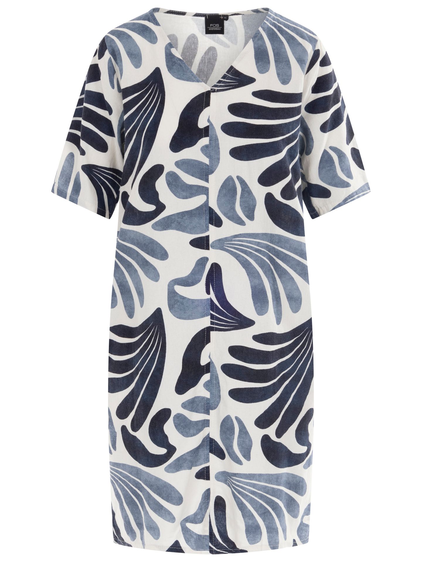 FOS Fashion Jurk Linde Blauw 00082510-1500