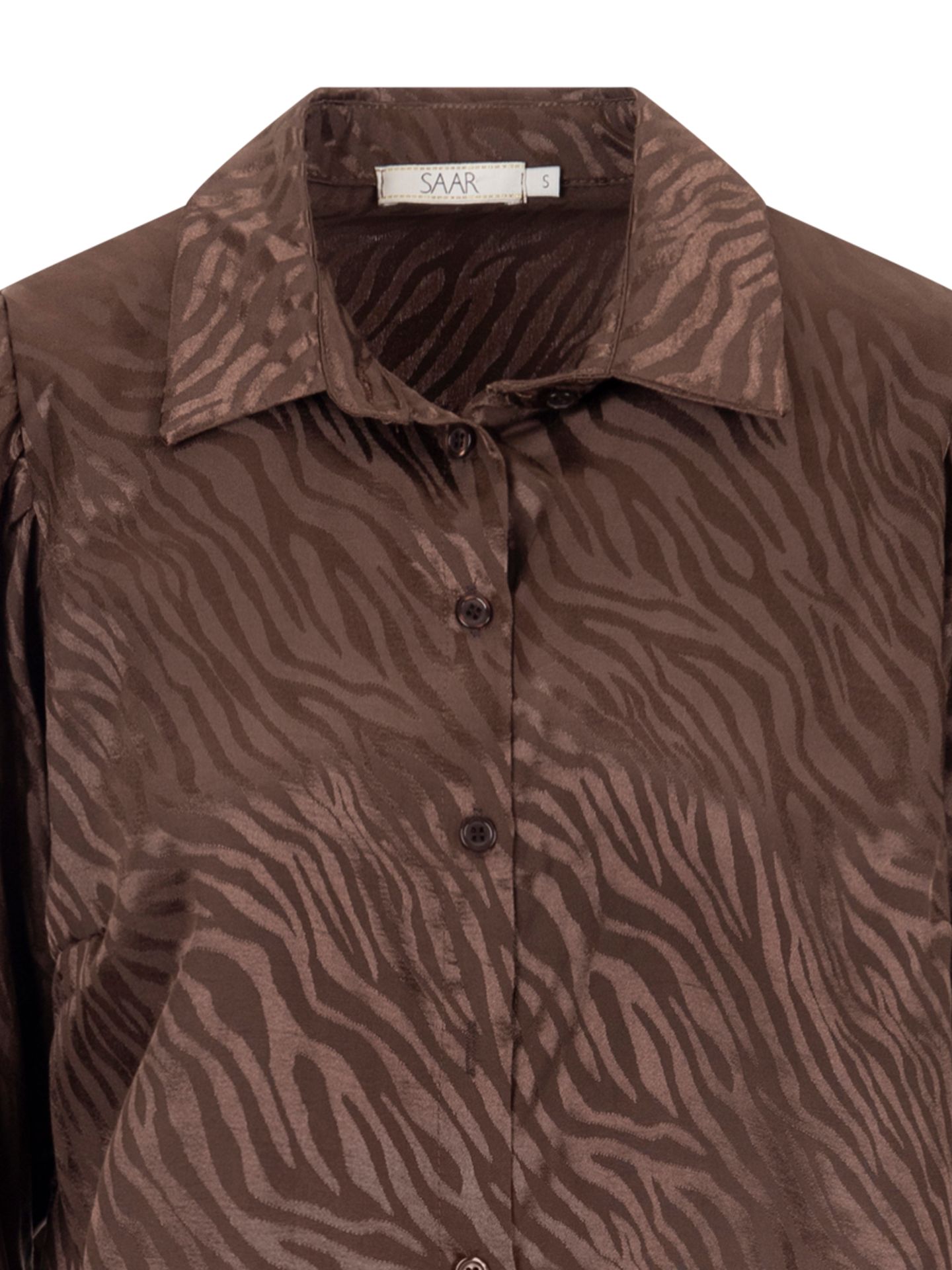 SAAR Blouse Milde Bruin 00082534-5800