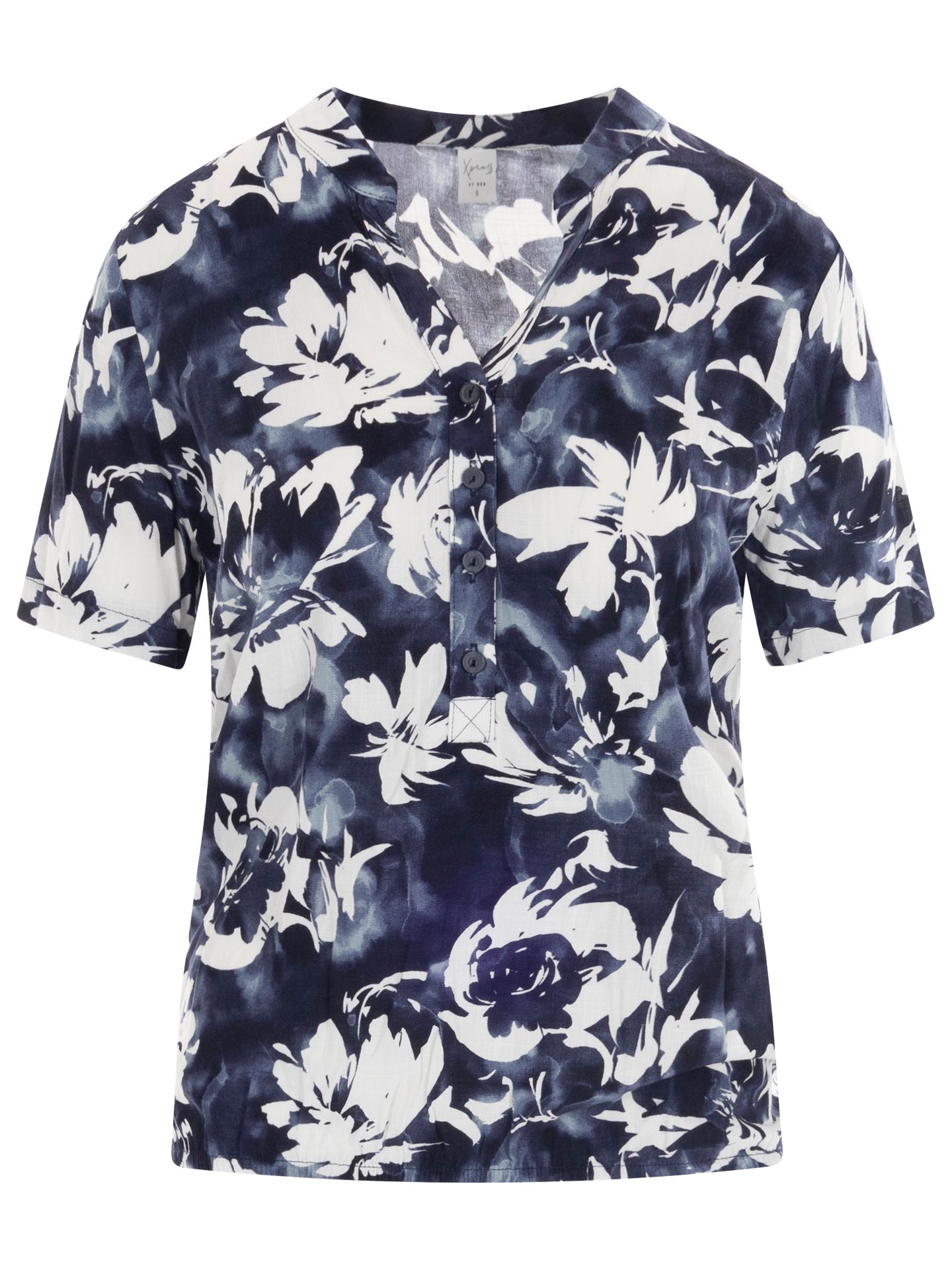 NED Blouse Lucie Blauw 00082547-1500
