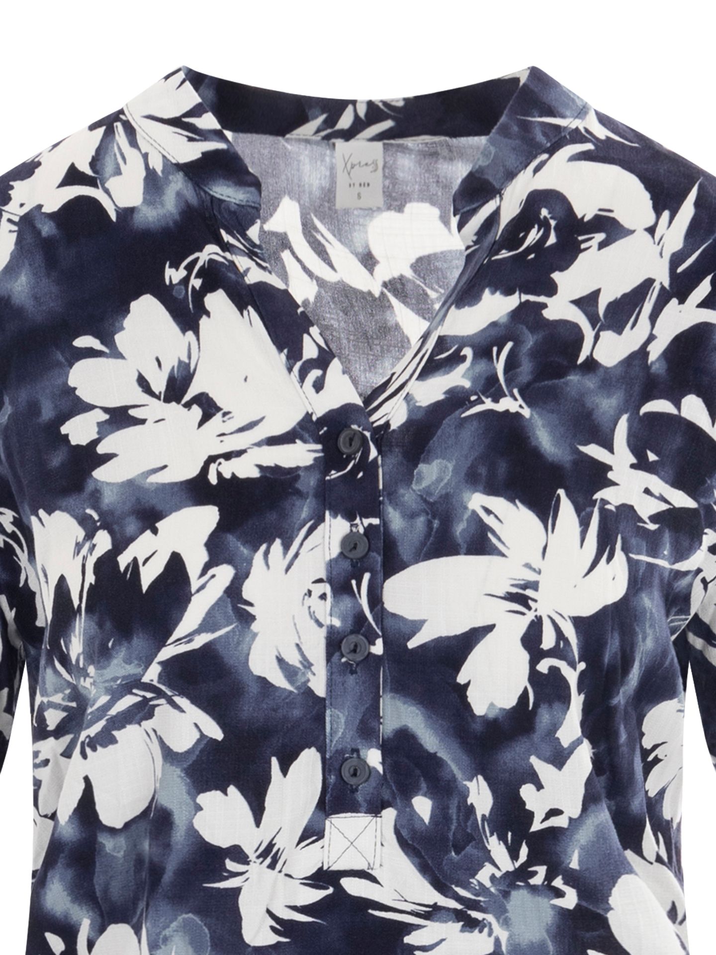 NED Blouse Lucie Blauw 00082547-1500
