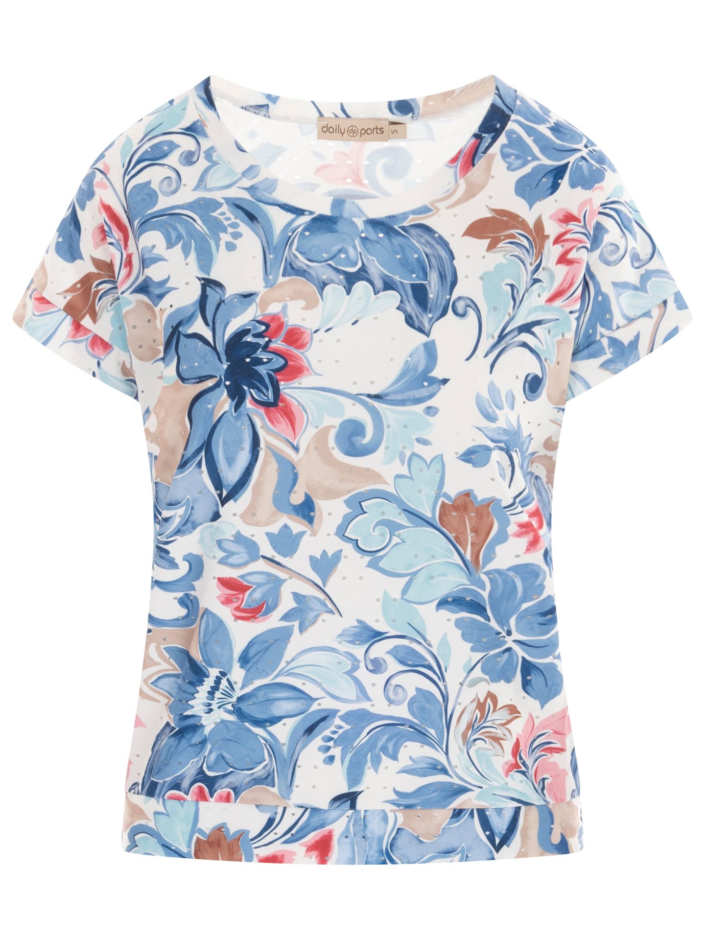 daily parts Shirt Valentina Blauw 00082548-1350