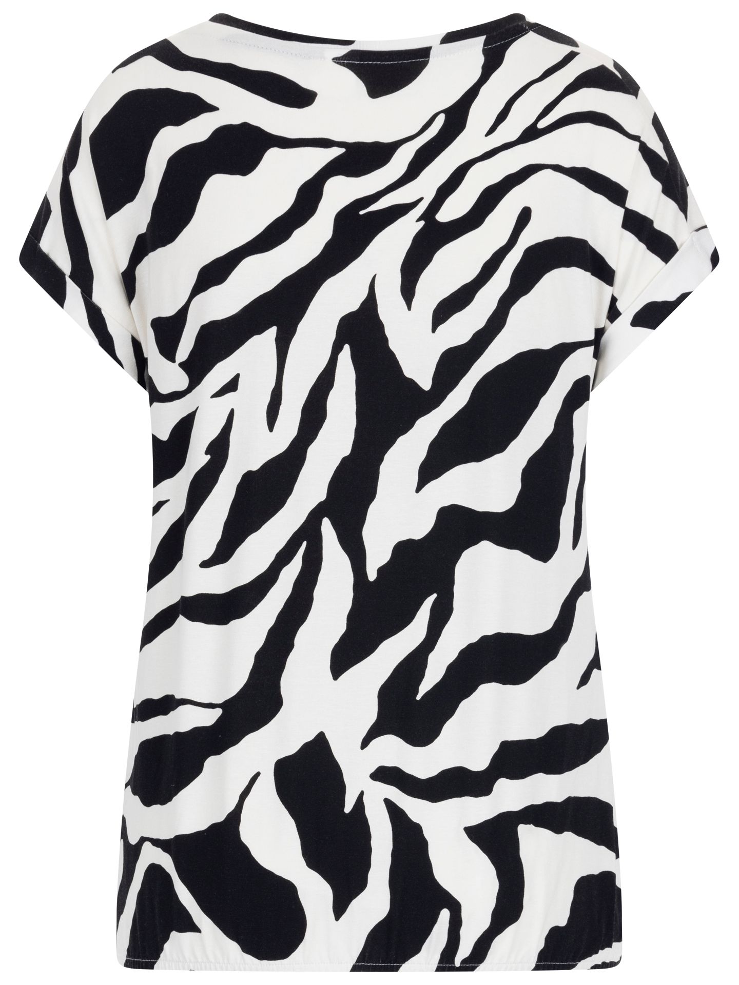 NED Shirt Brisia Zwart-wit 00082558-7900