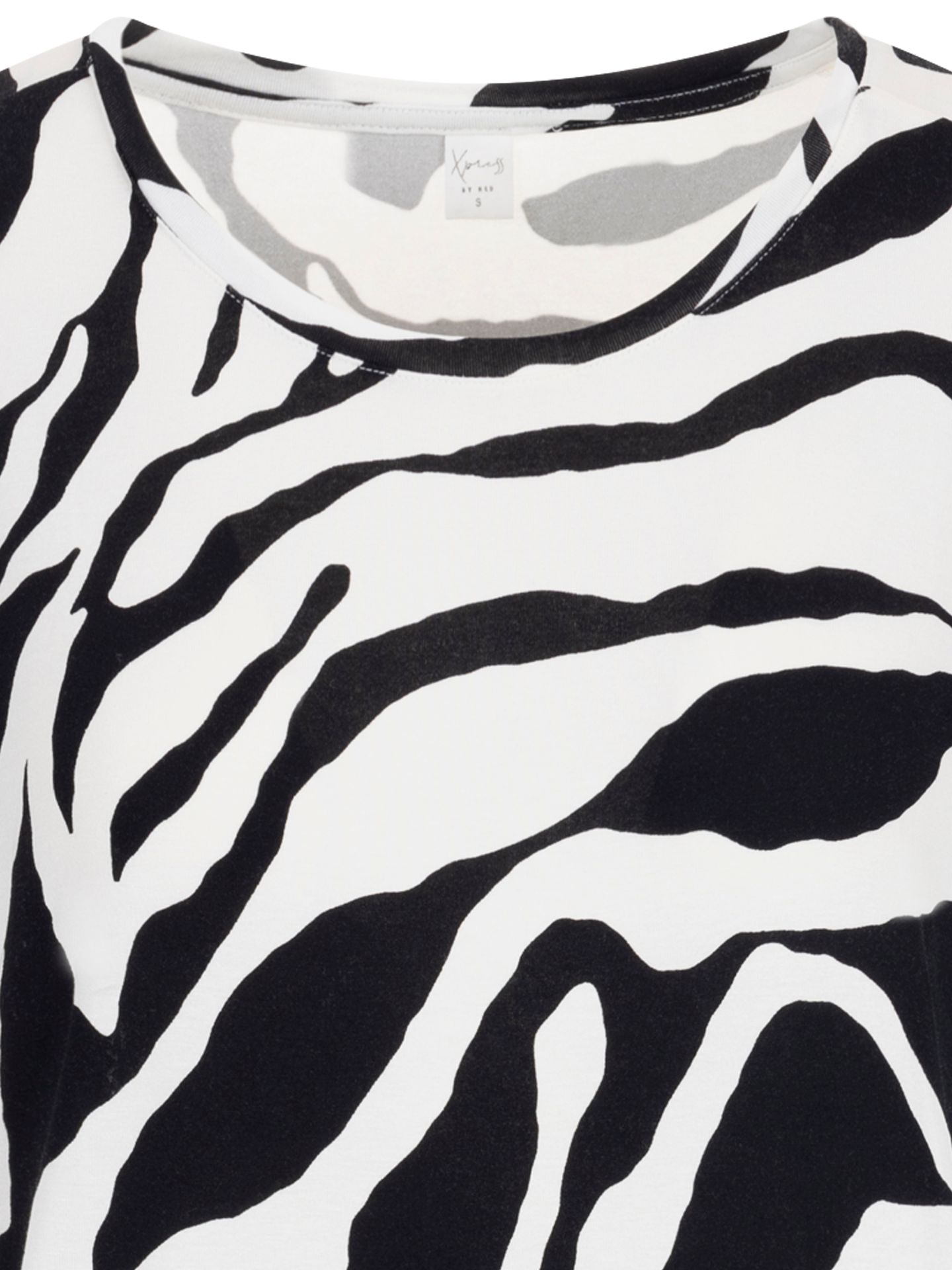 NED Shirt Brisia Zwart-wit 00082558-7900