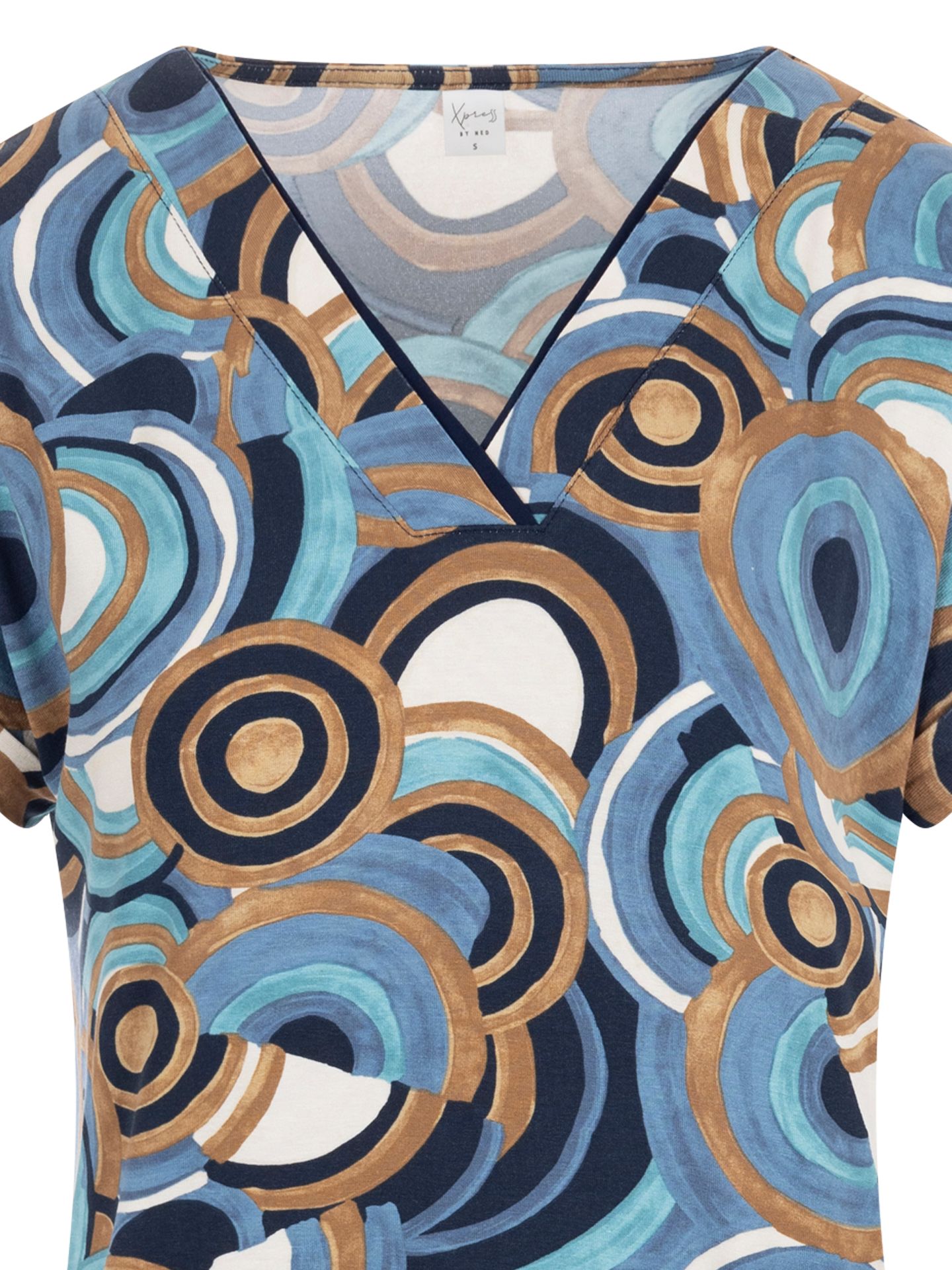 NED Shirt Noxan Blauw 00082559-1000