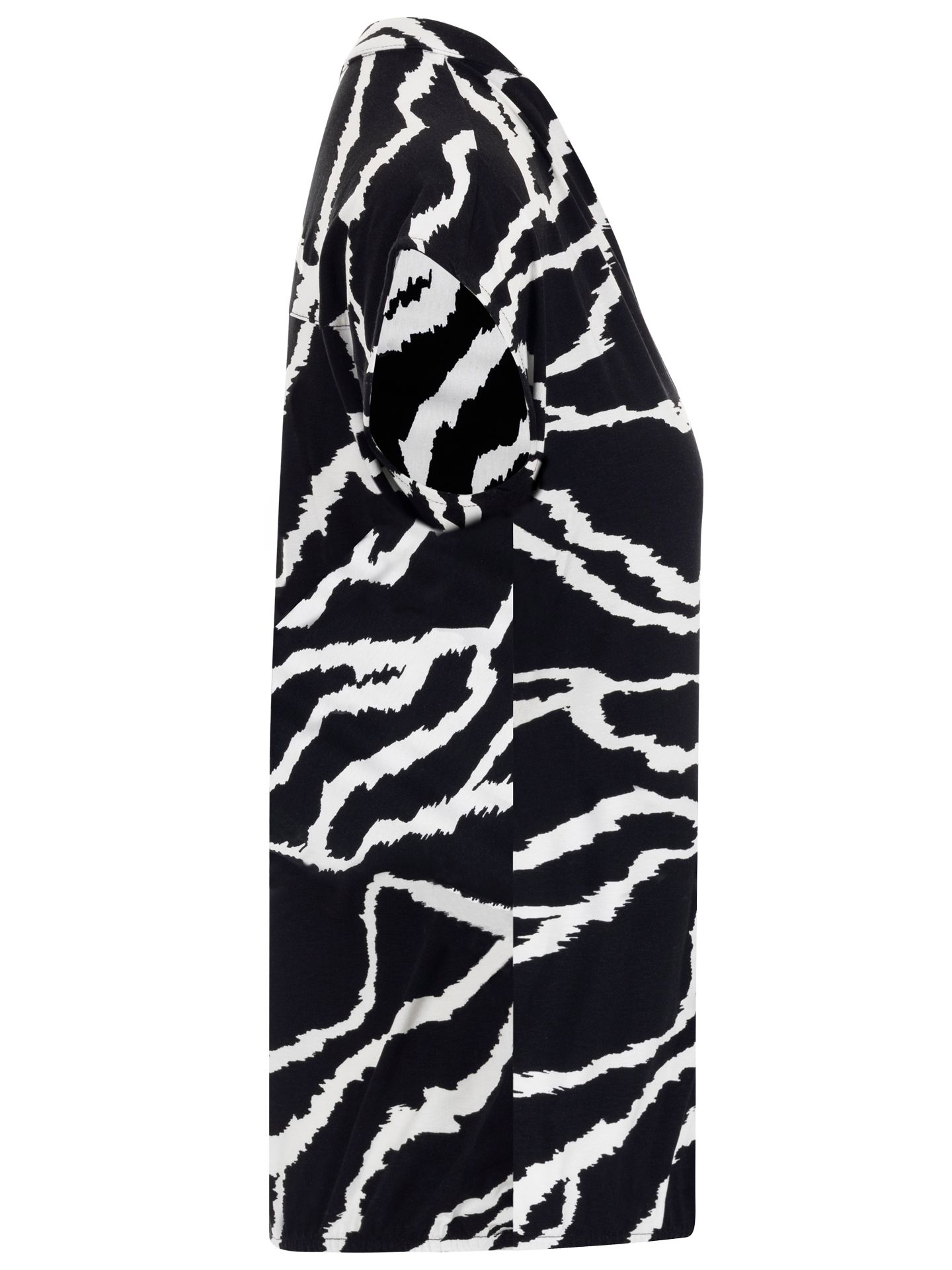 NED Shirt Lucie Zwart-wit 00082560-7900