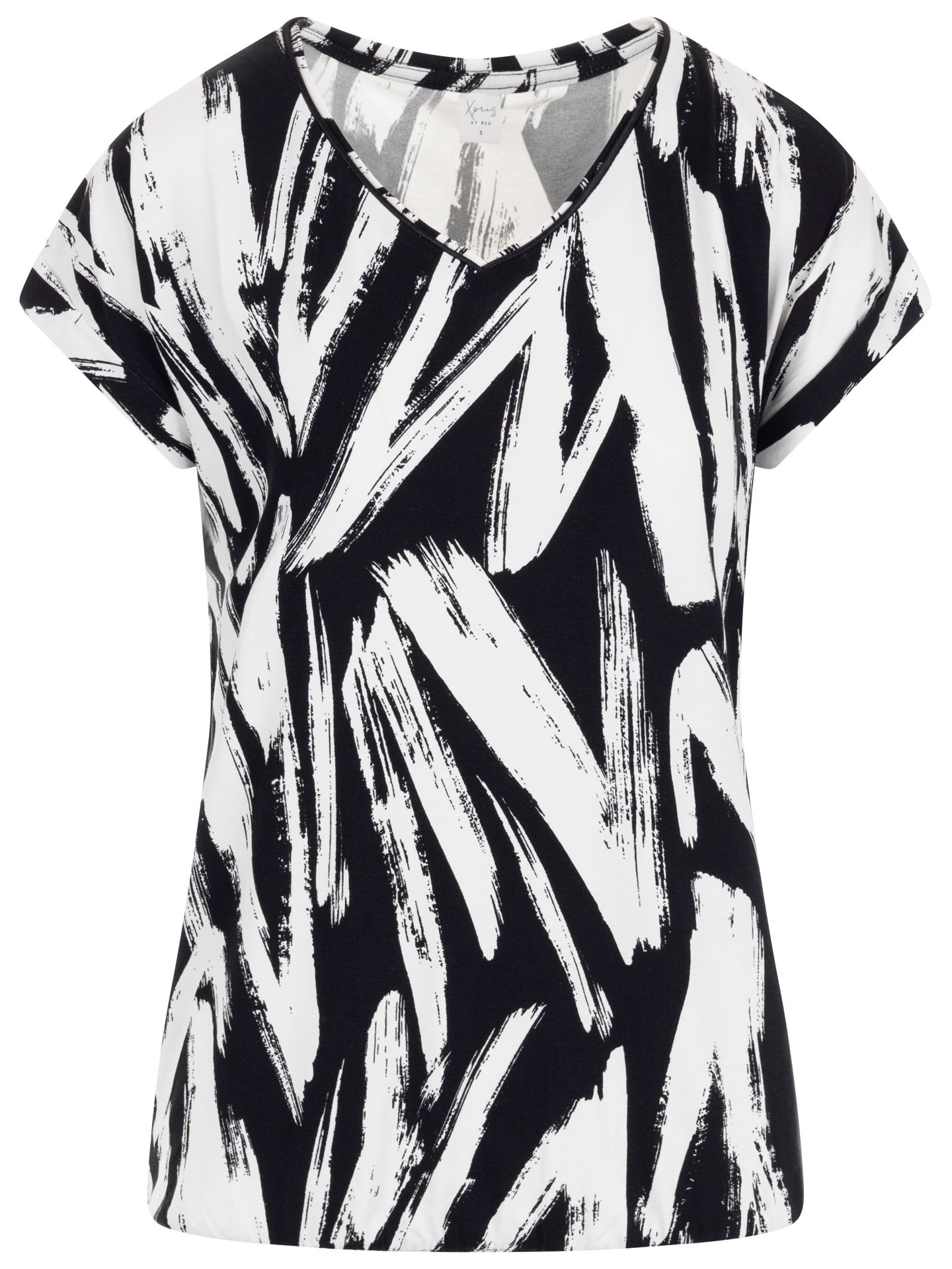 NED Shirt Nox Zwart-wit 00082561-7900