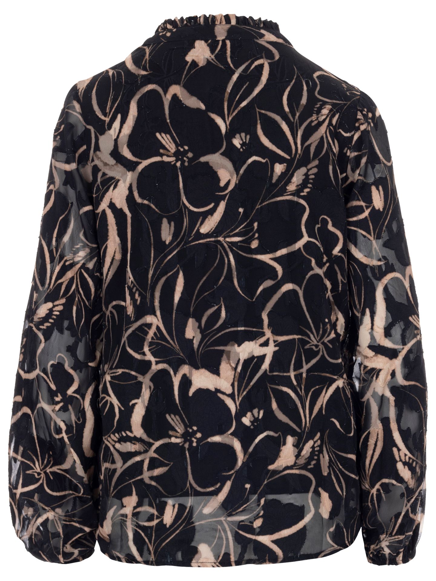 SAAR Blouse Resi Zwart 00082572-7500