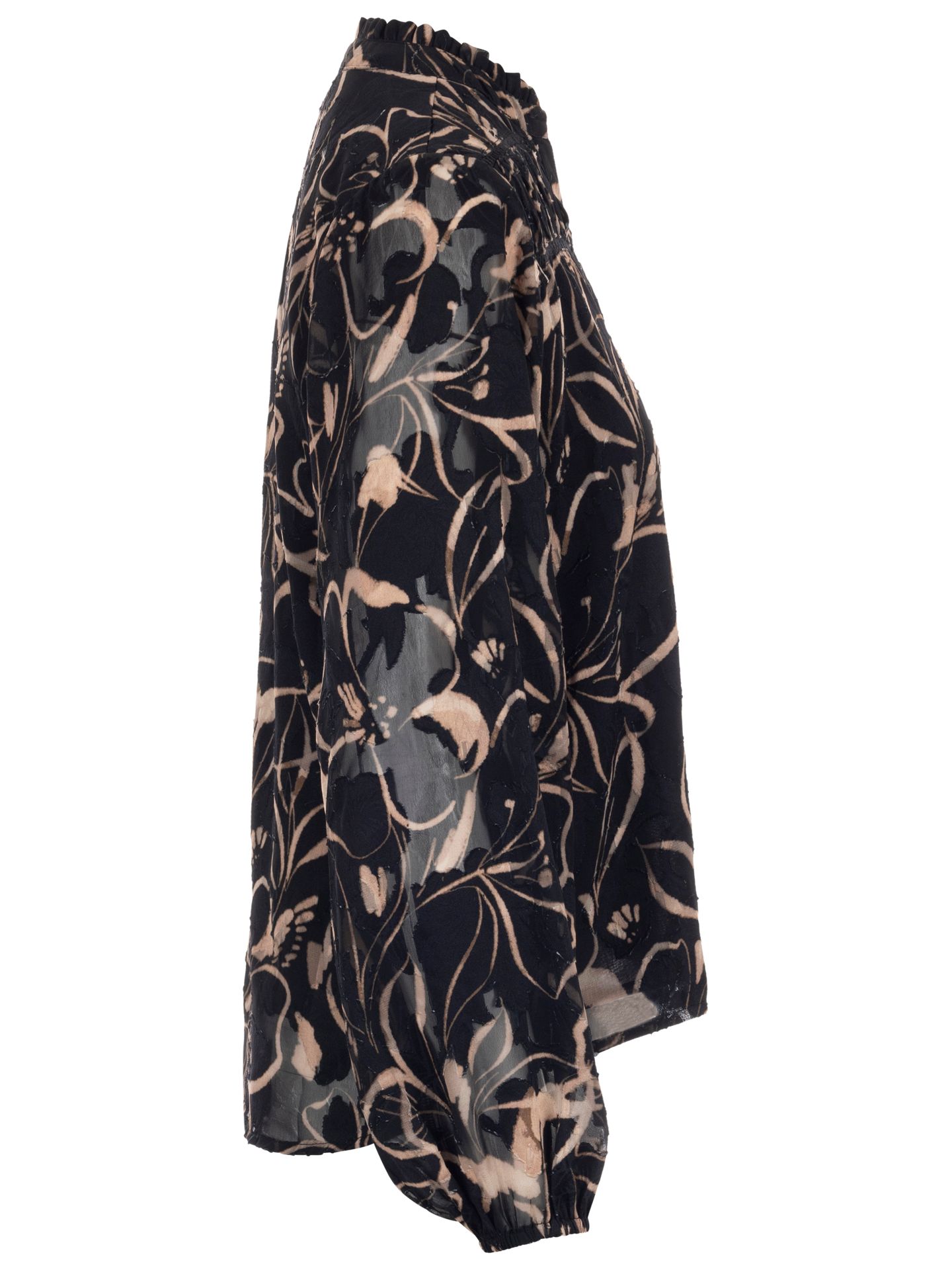 SAAR Blouse Resi Zwart 00082572-7500