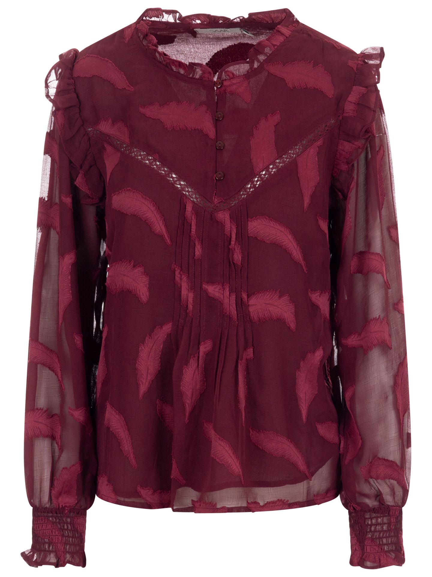 SAAR Blouse Renee Rood 00082573-3600