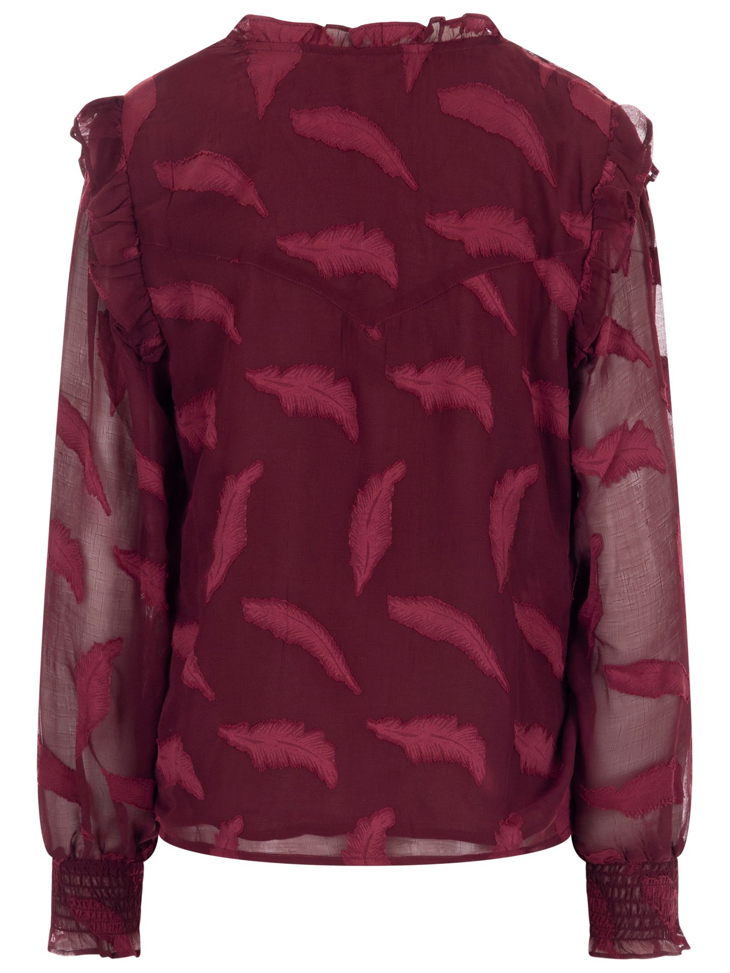 SAAR Blouse Renee Rood 00082573-3600