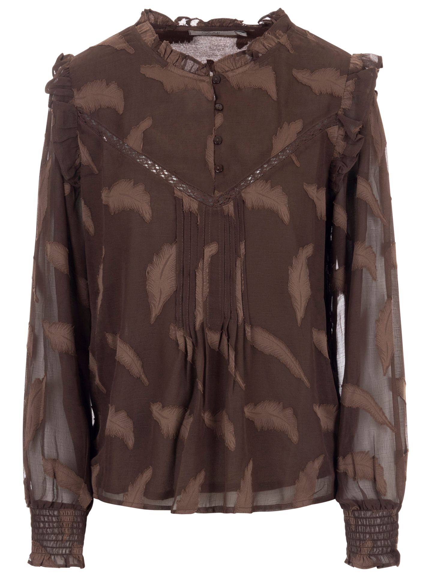 SAAR Blouse Renee Bruin 00082573-5801