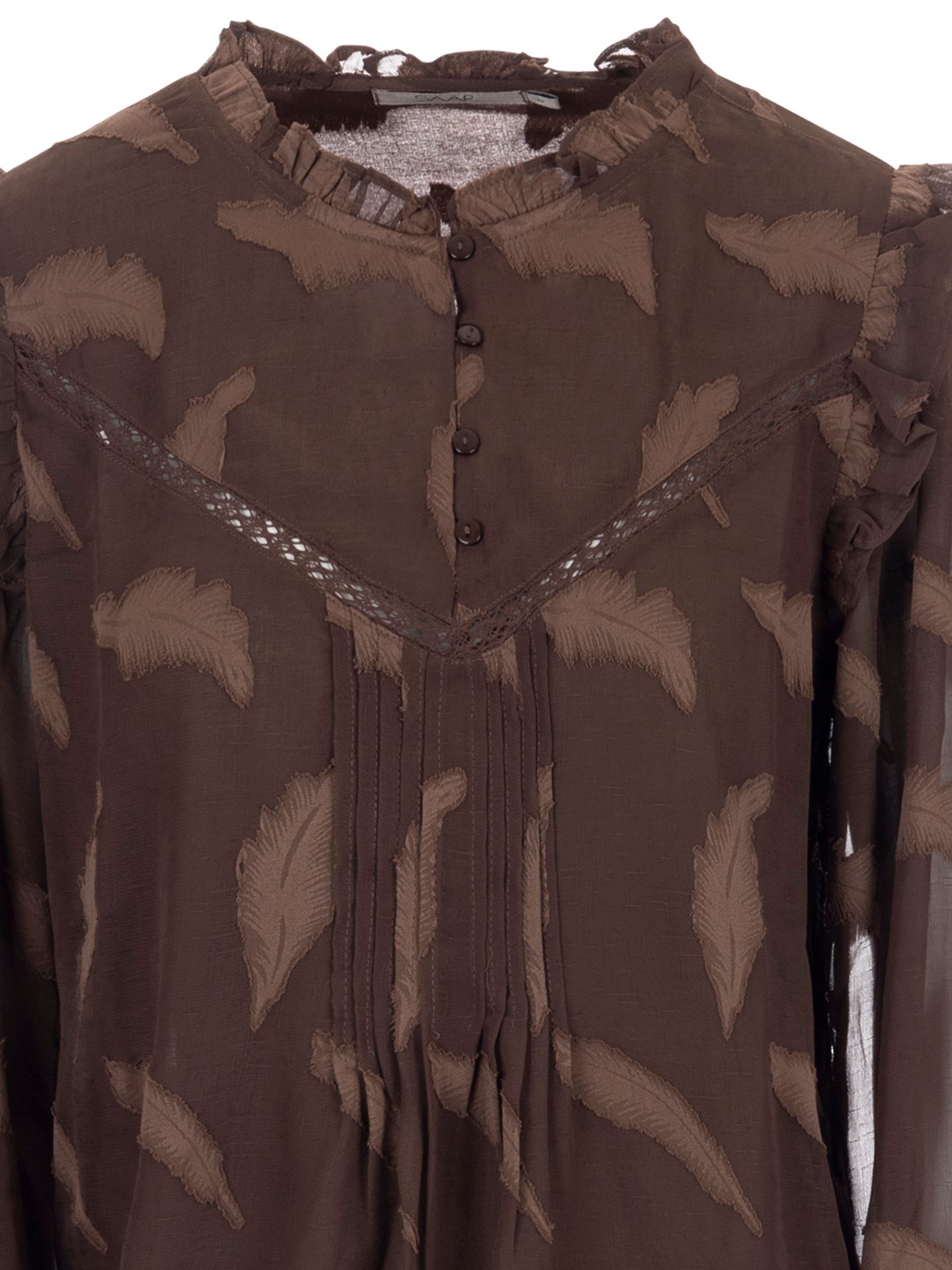 SAAR Blouse Renee Bruin 00082573-5801