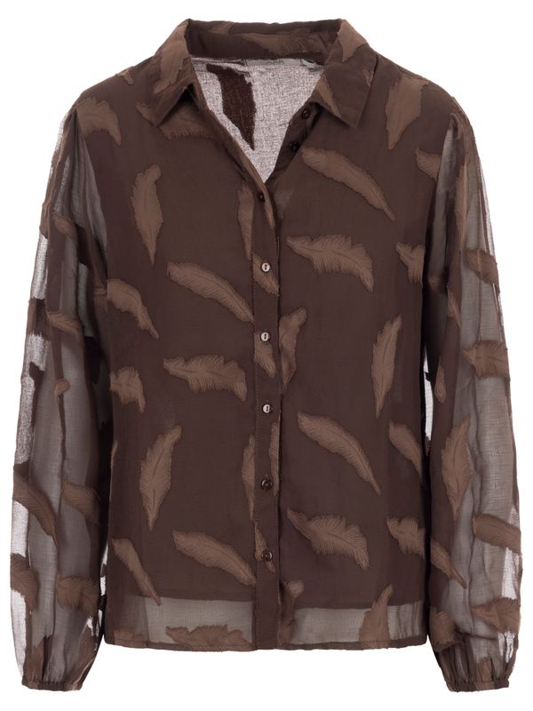 SAAR Blouse Romee Bruin 2900078548061