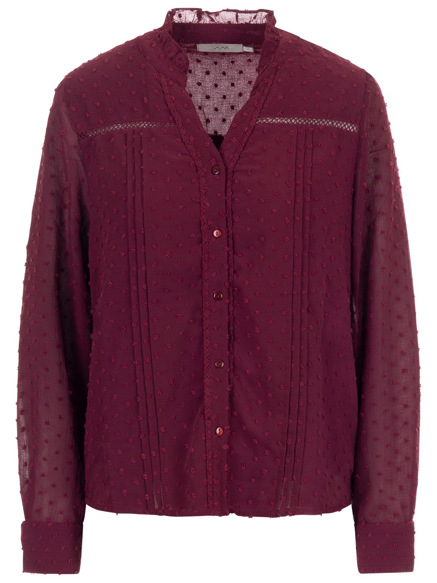SAAR Blouse Rian Rood 2900078550040
