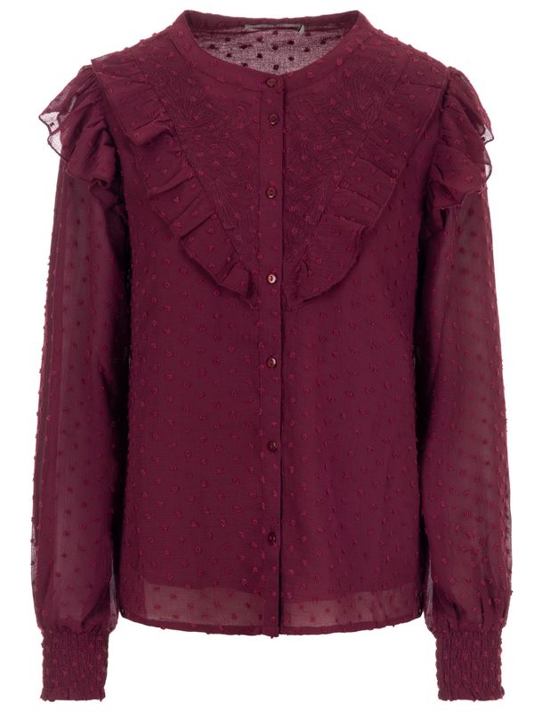 SAAR Blouse Roos Rood 2900078552044