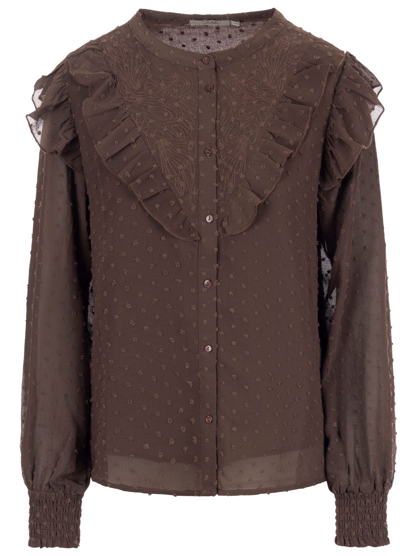 SAAR Blouse Roos Bruin 00082576-5800