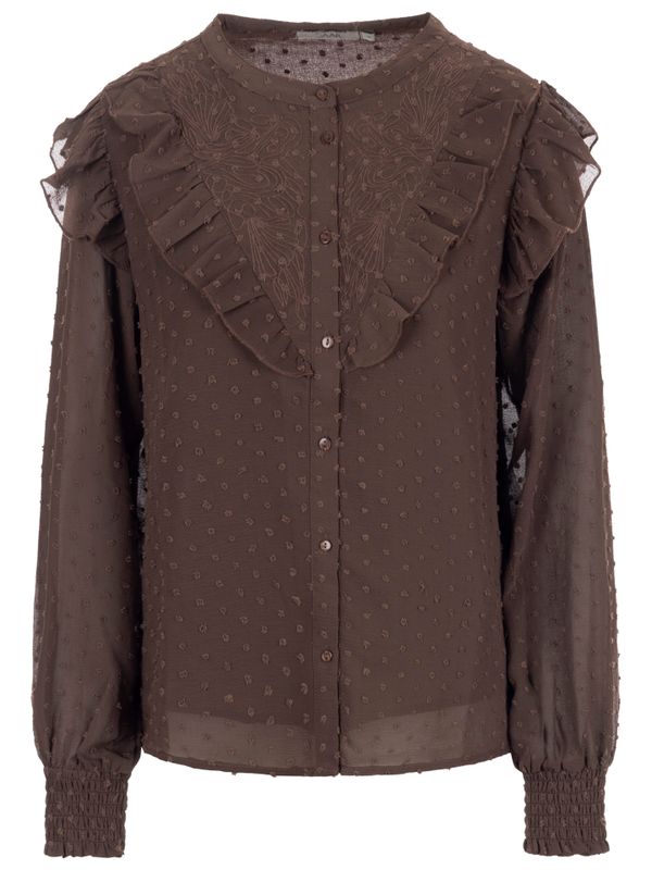 SAAR Blouse Roos Bruin 2900078551030