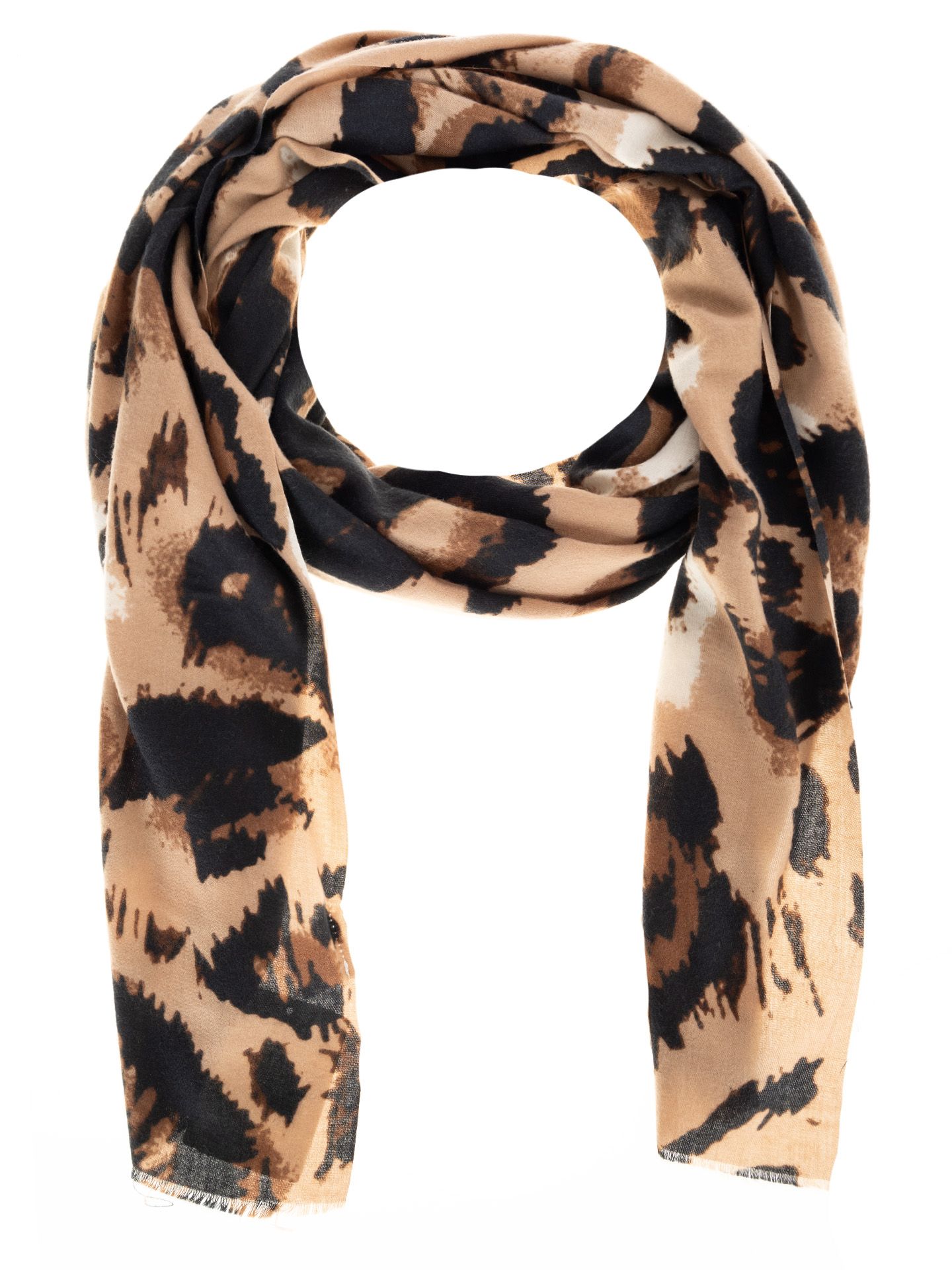 Schijvens mode Sjaal Jessy Camel 00082578-5300