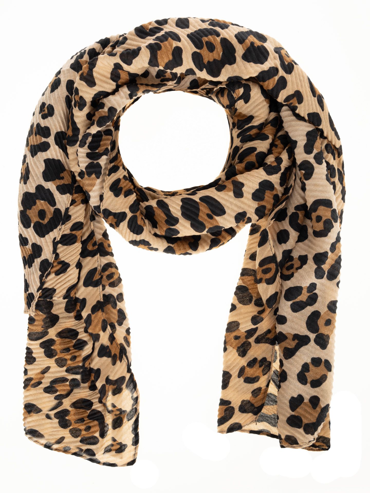 Schijvens mode Sjaal Jeyna Camel 00082581-5300