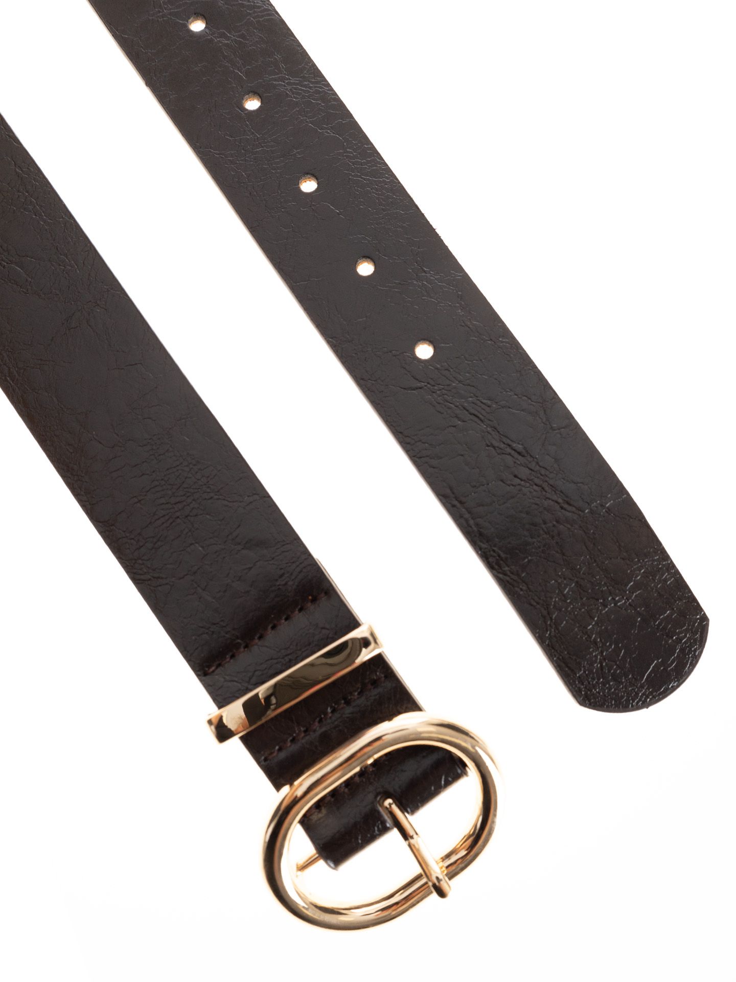 Schijvens mode Riem Liza Bruin 00082582-5801