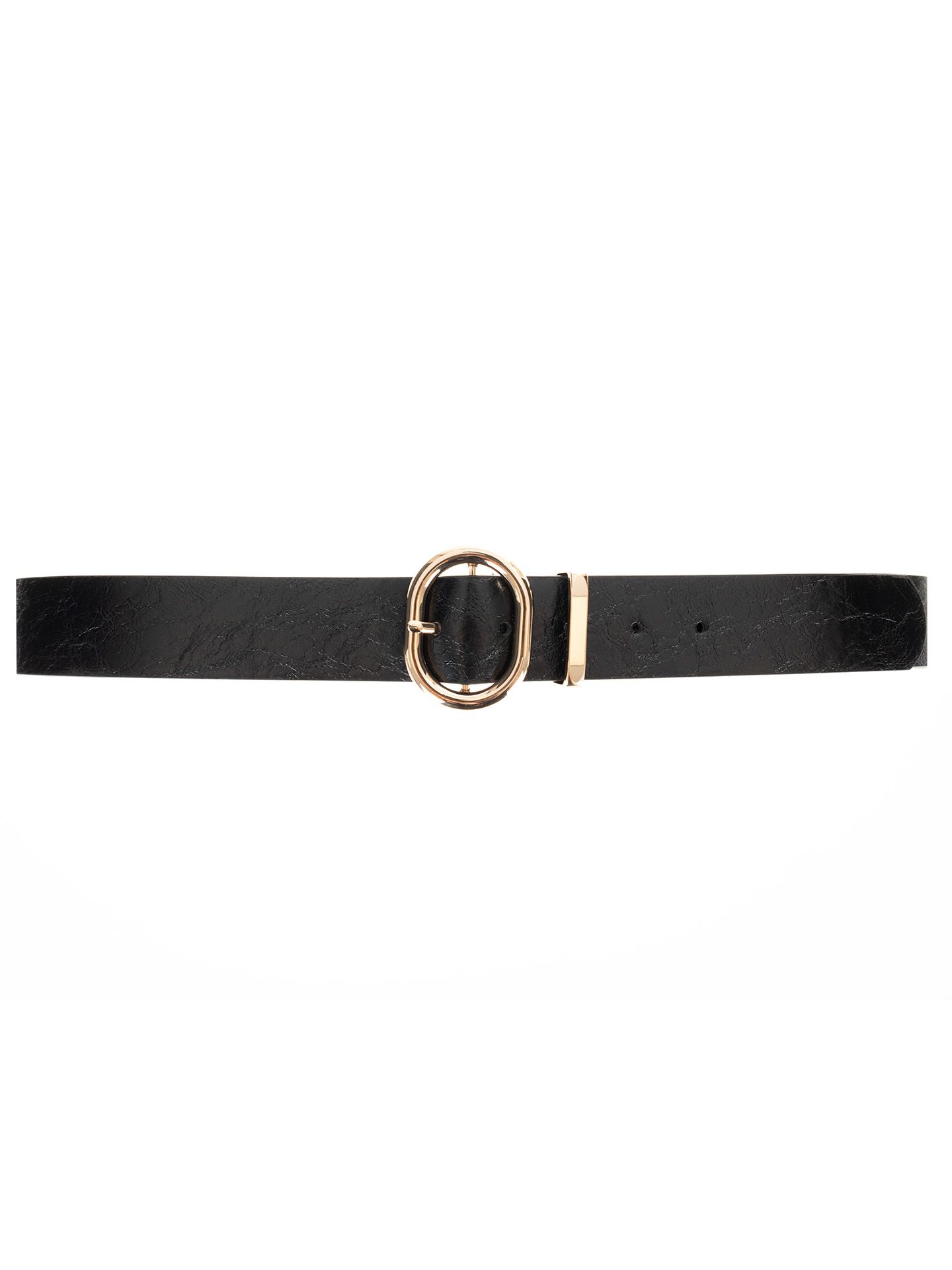 Schijvens mode Riem Liza Zwart 00082582-7500