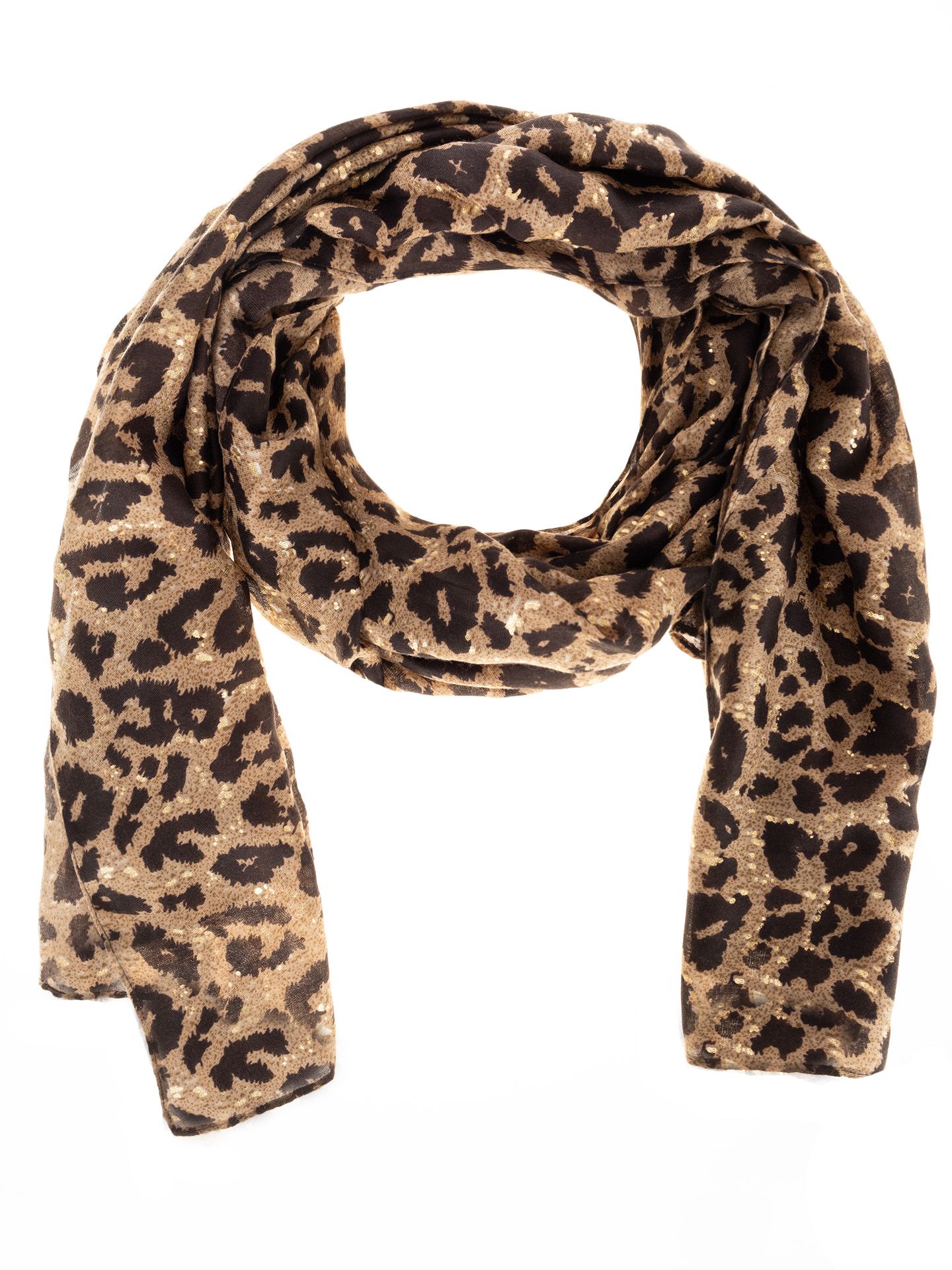 Schijvens mode Sjaal Joella Taupe 00082586-5500