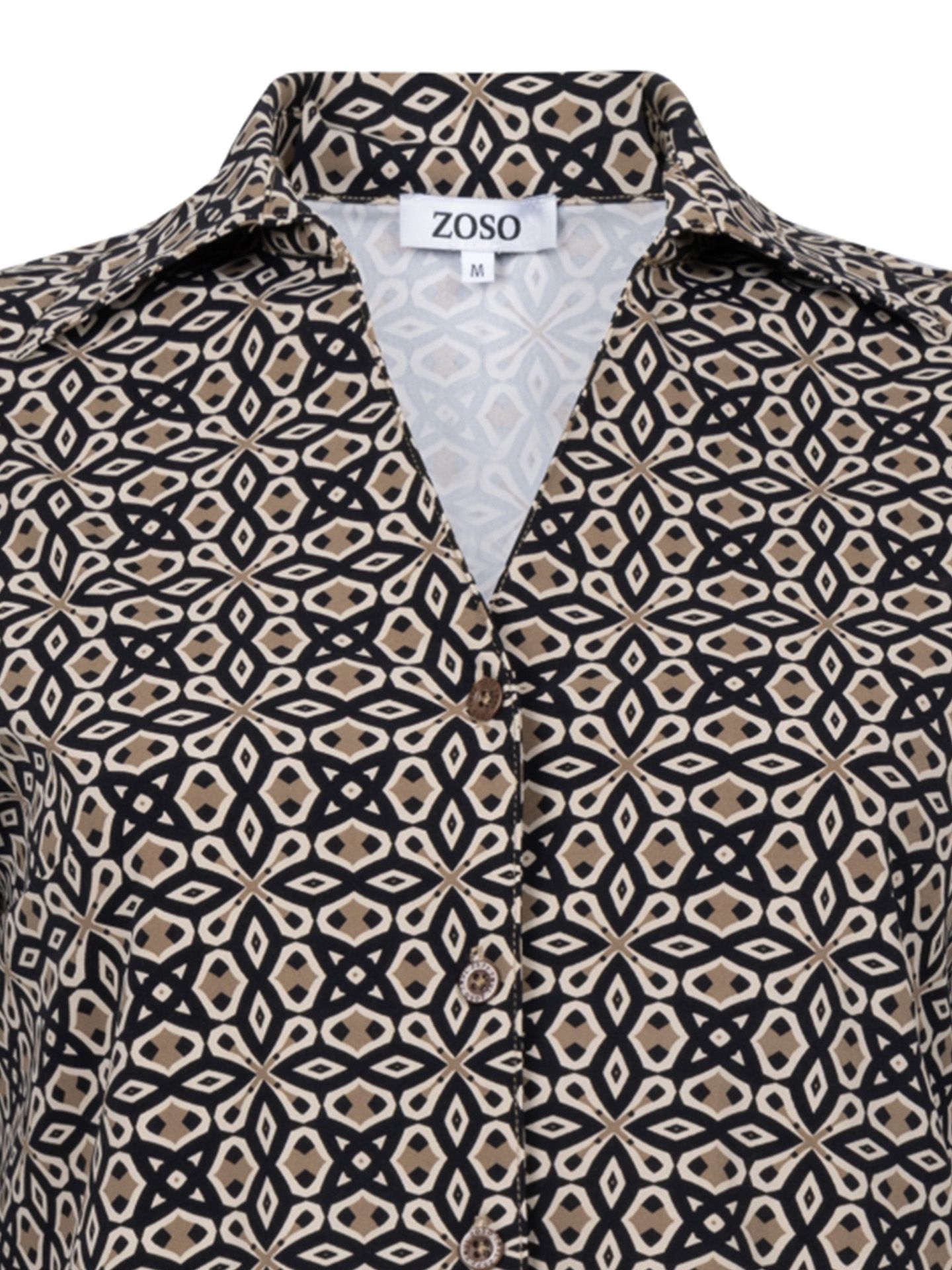 Zoso Blouse Jolene Camel 00082601-5300