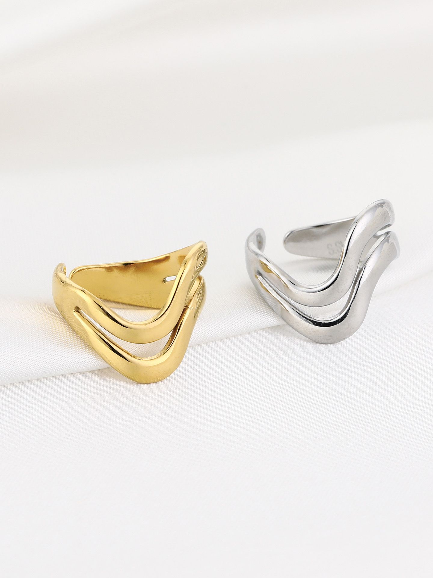 Schijvens mode Ring Laila Goud 00082614-2400