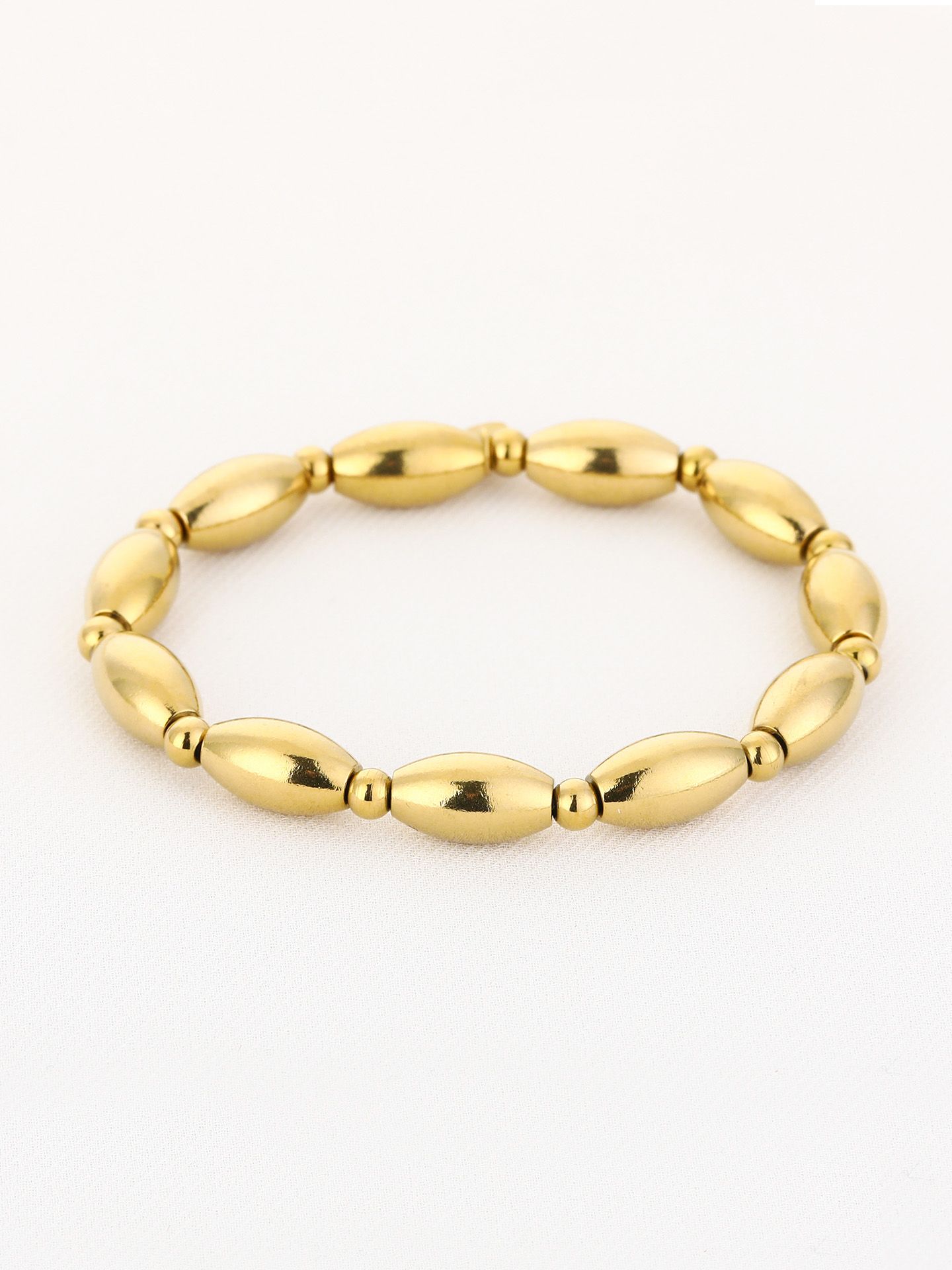 Schijvens mode Armband Alexandra Goud 00082619-2400