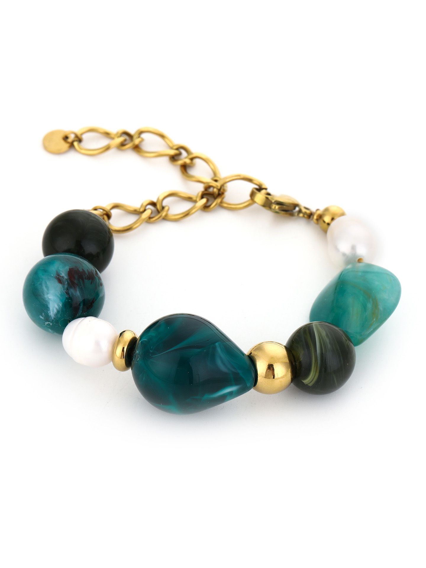 Schijvens mode Armband Jojo  Groen 00082620-6400