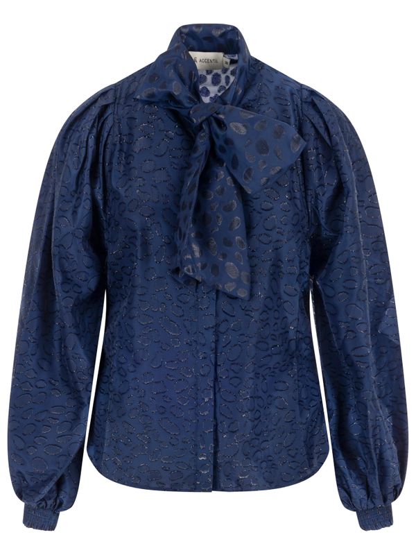 Accentil Blouse Livia Blauw 2900078649034