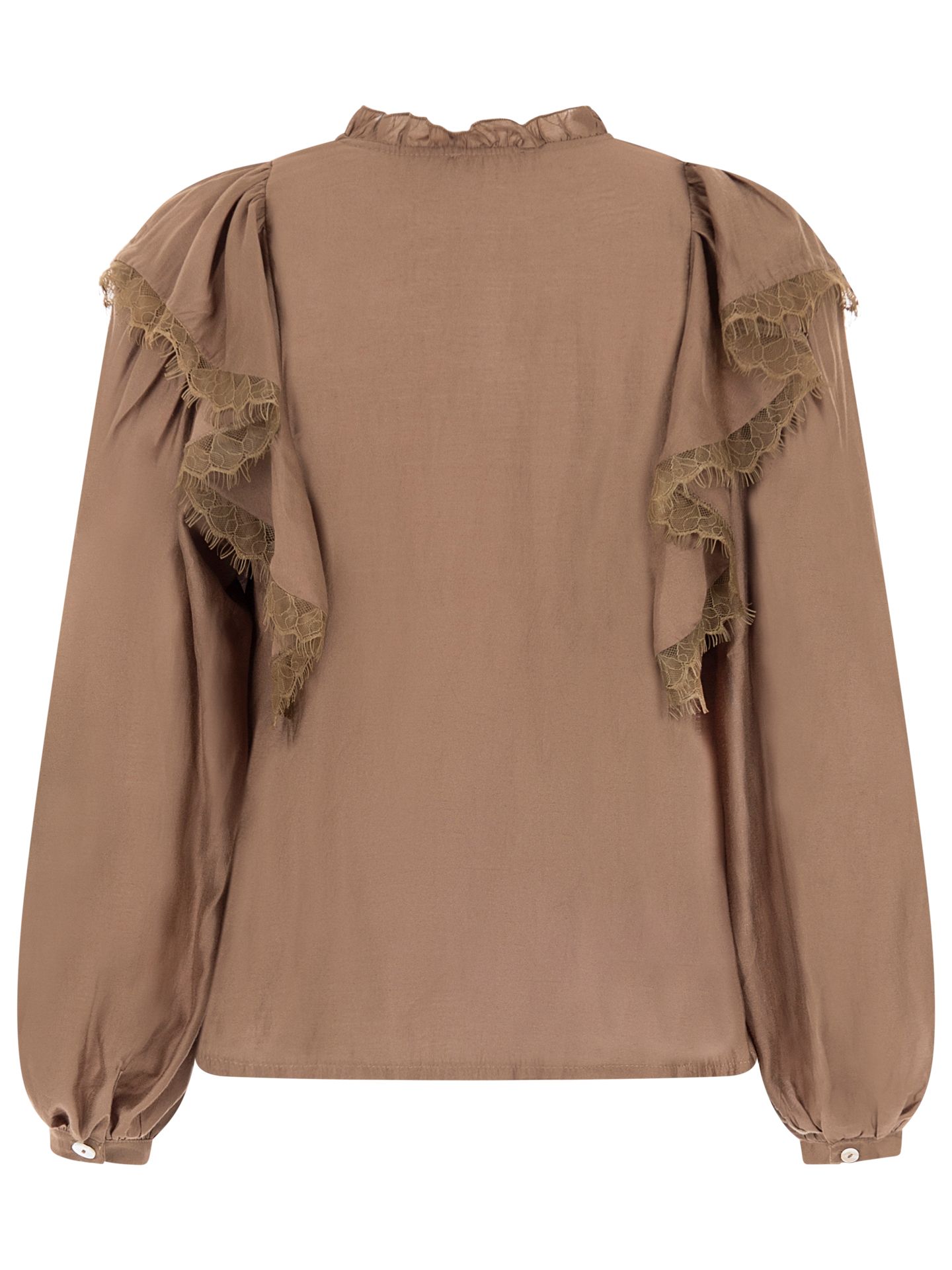 Golden live Blouse Aafje  Taupe 00082645-5500