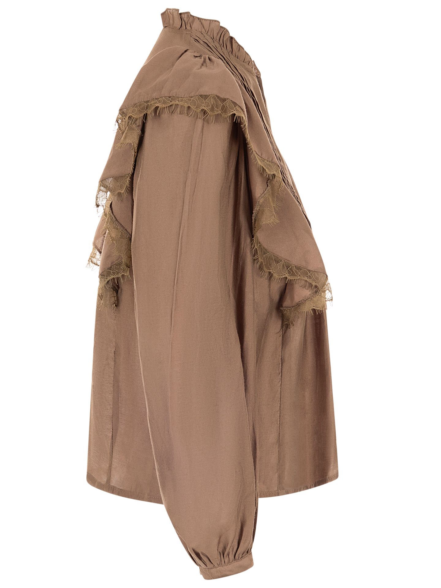 Golden live Blouse Aafje  Taupe 00082645-5500