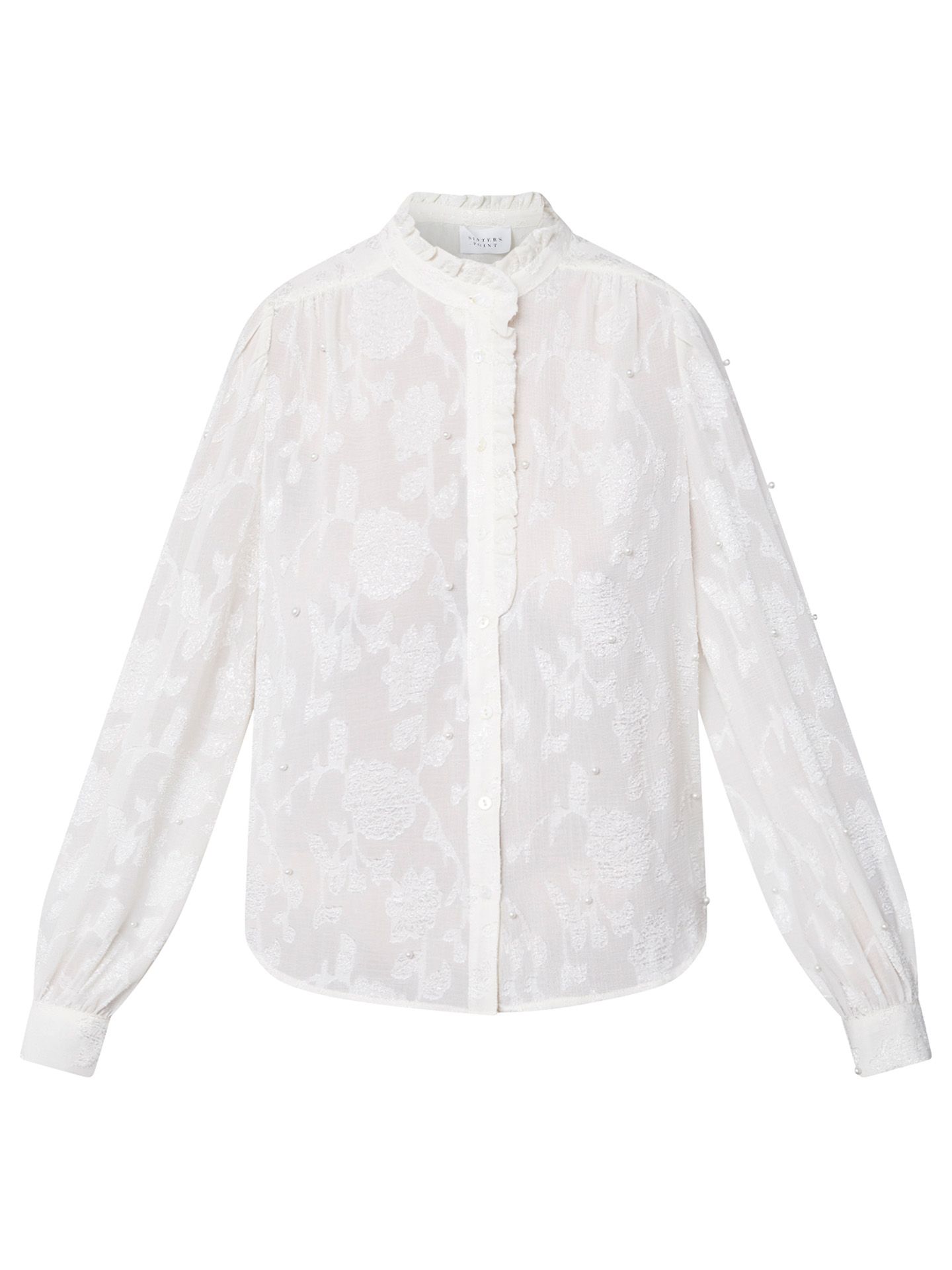 Sisters Point Blouse Virsa Off white 00082646-5050