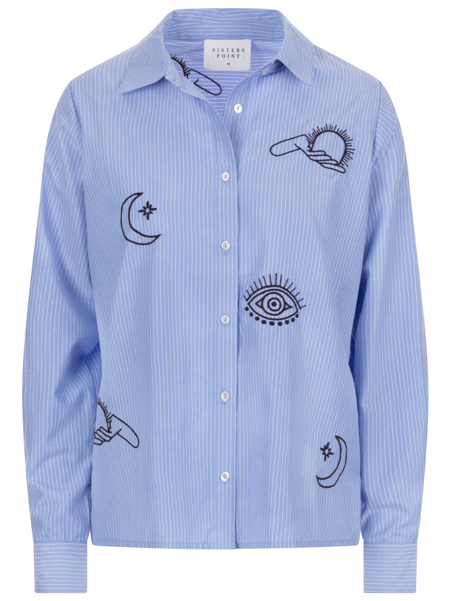 Sisters Point Blouse Ibisa Blauw 00082649-1600