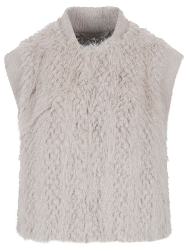 Rino & Pelle Gilet Alvita Off white 2900078684066