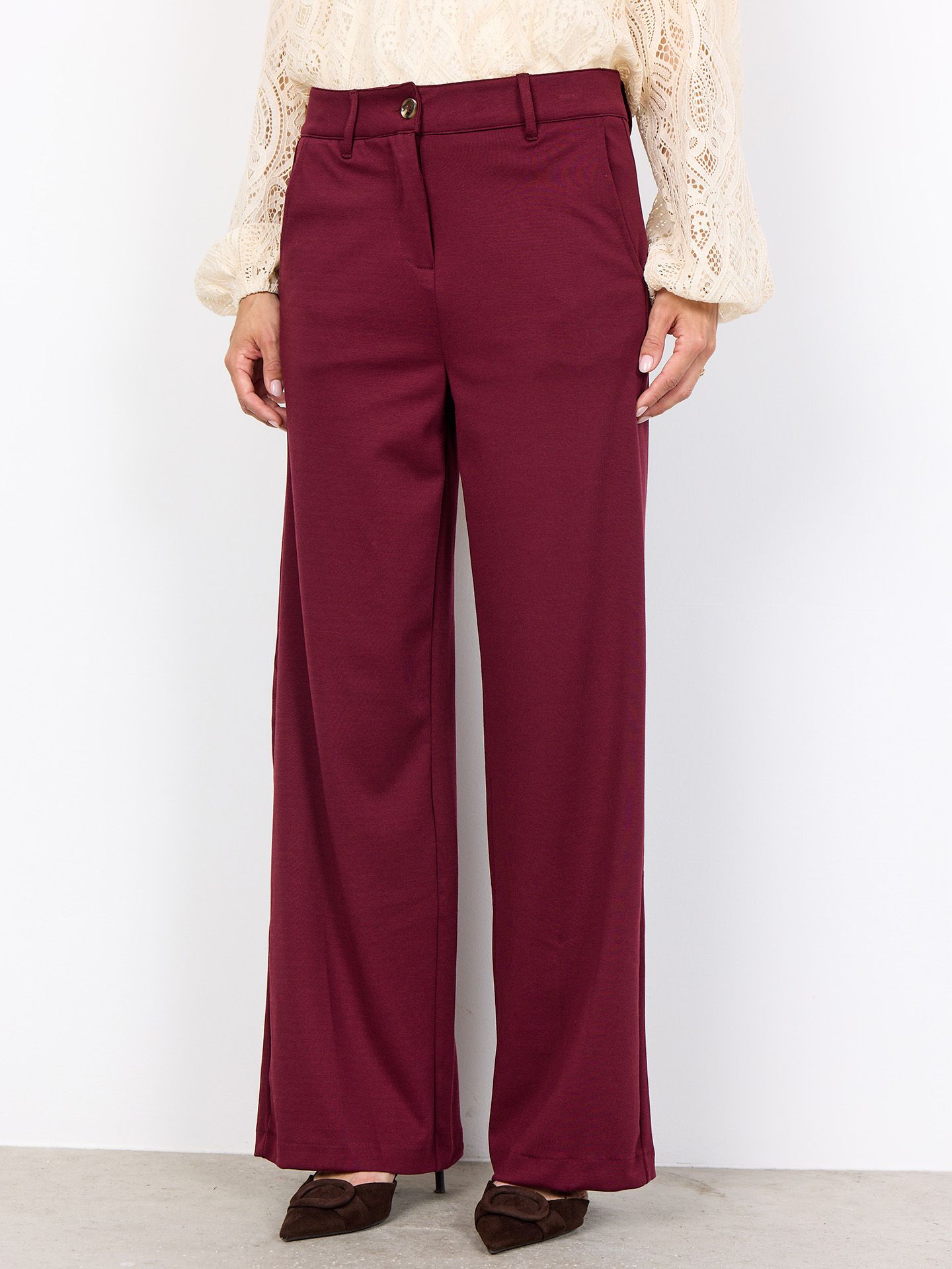 Soyaconcept Pantalon Danielle Rood 00082659-3600