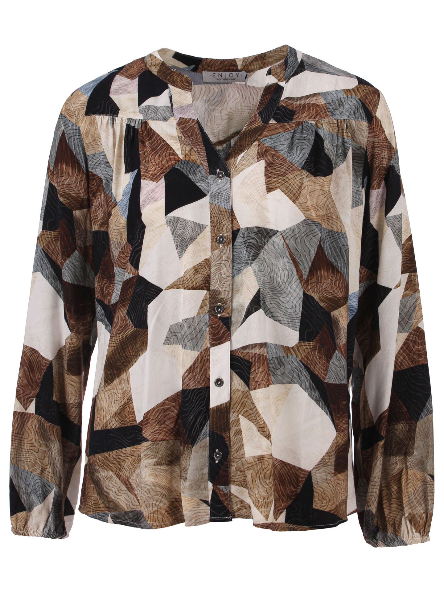 Enjoy Womenswear Blouse Britt Camel 00082669-5300