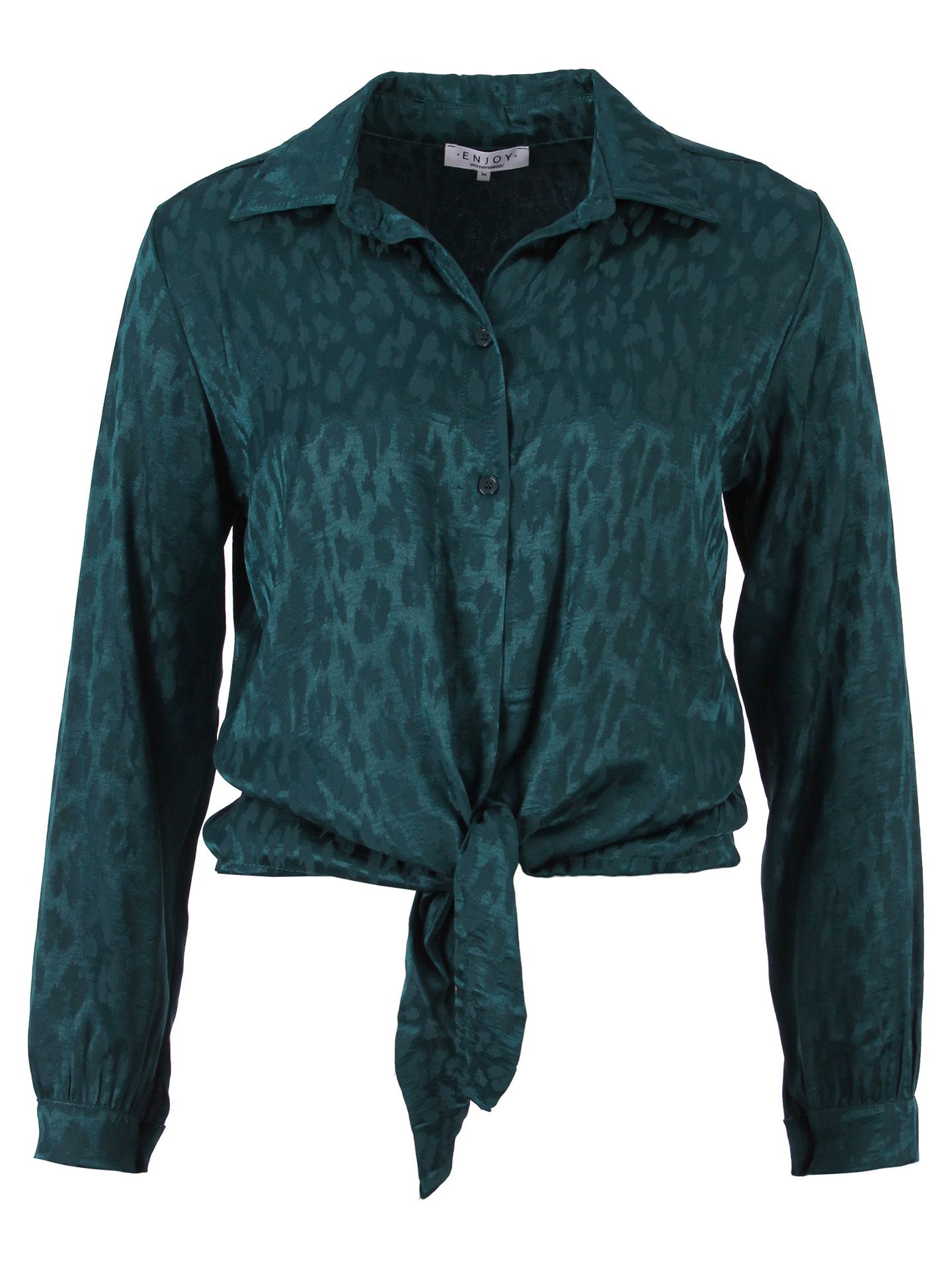 Enjoy Womenswear Blouse Neeltje Blauw 00082674-1800
