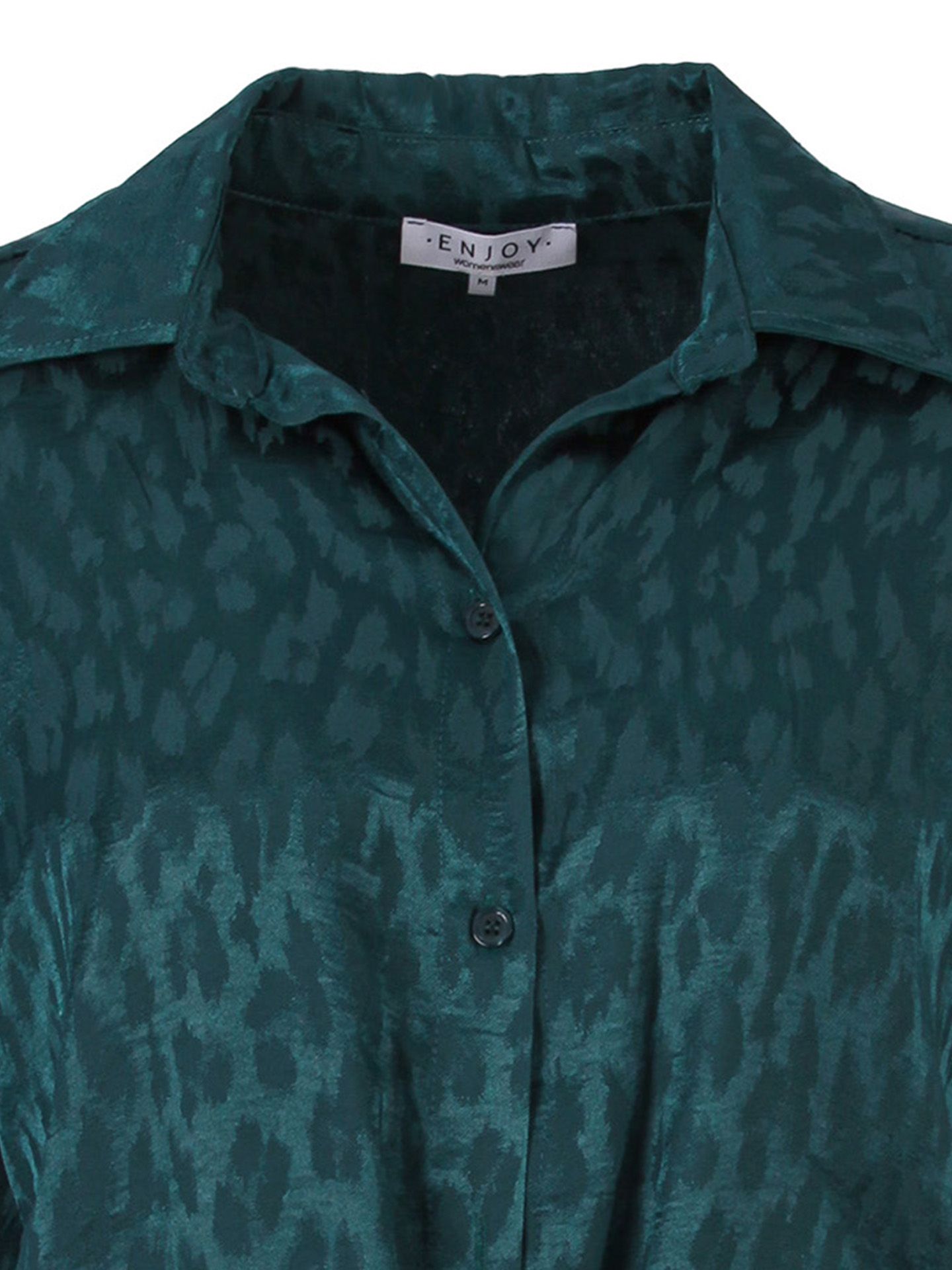 Enjoy Womenswear Blouse Neeltje Blauw 00082674-1800