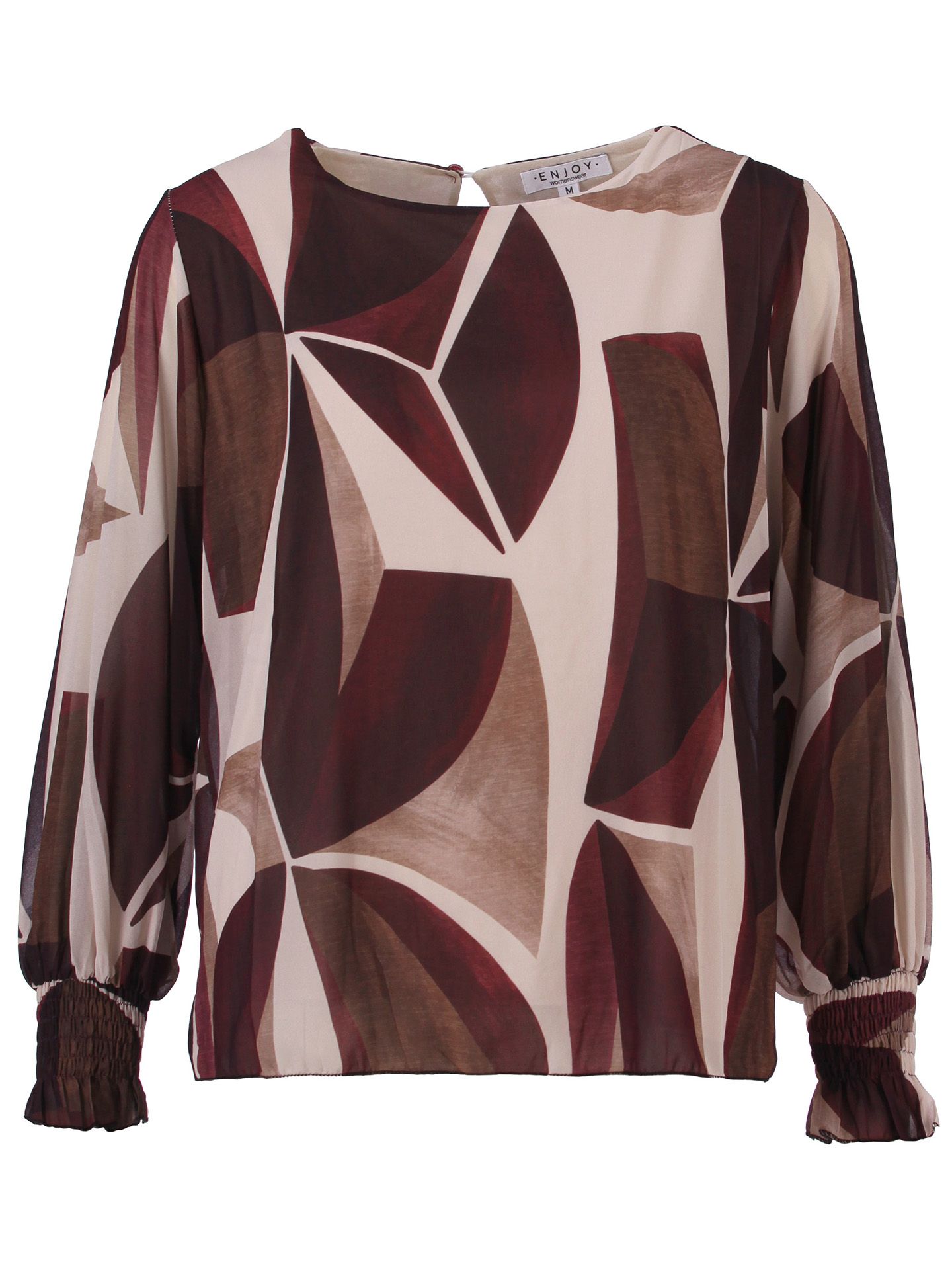 Enjoy Womenswear Blouse Faith Rood 00082675-3650