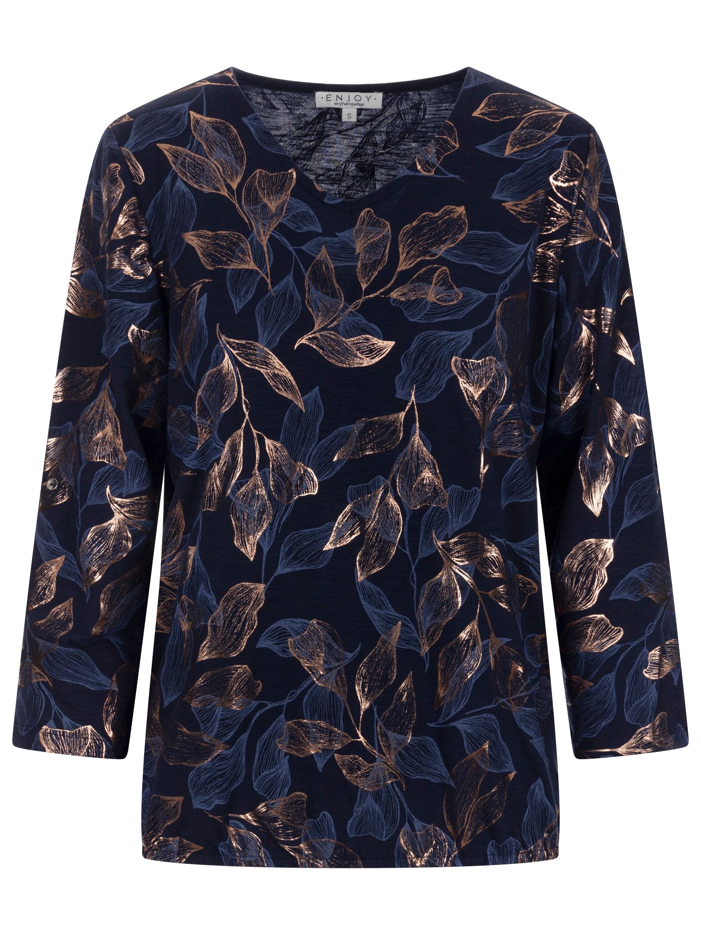 Enjoy Womenswear T-shirt Peggy Blauw 00082676-1300