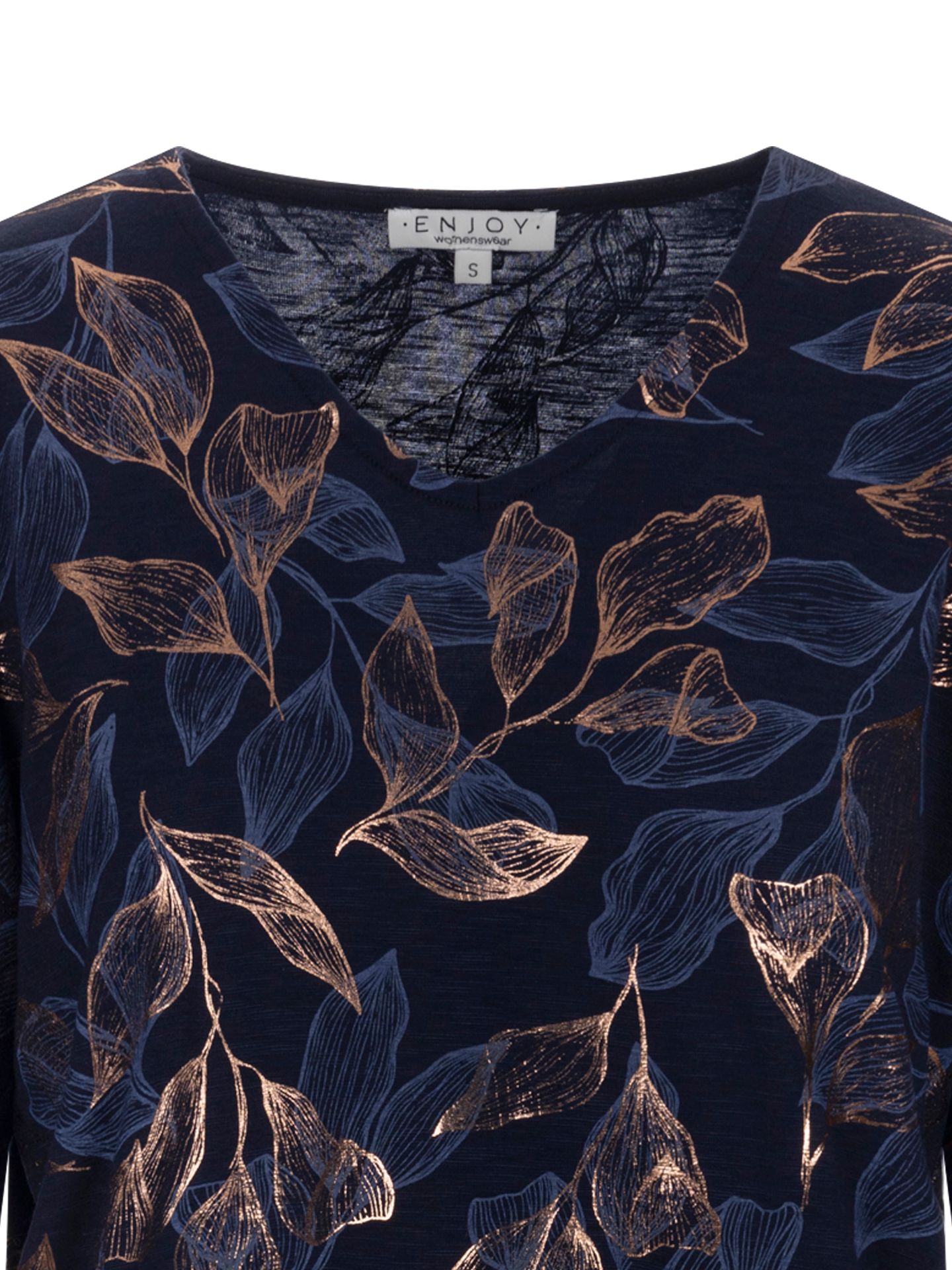 Enjoy Womenswear T-shirt Peggy Blauw 00082676-1300
