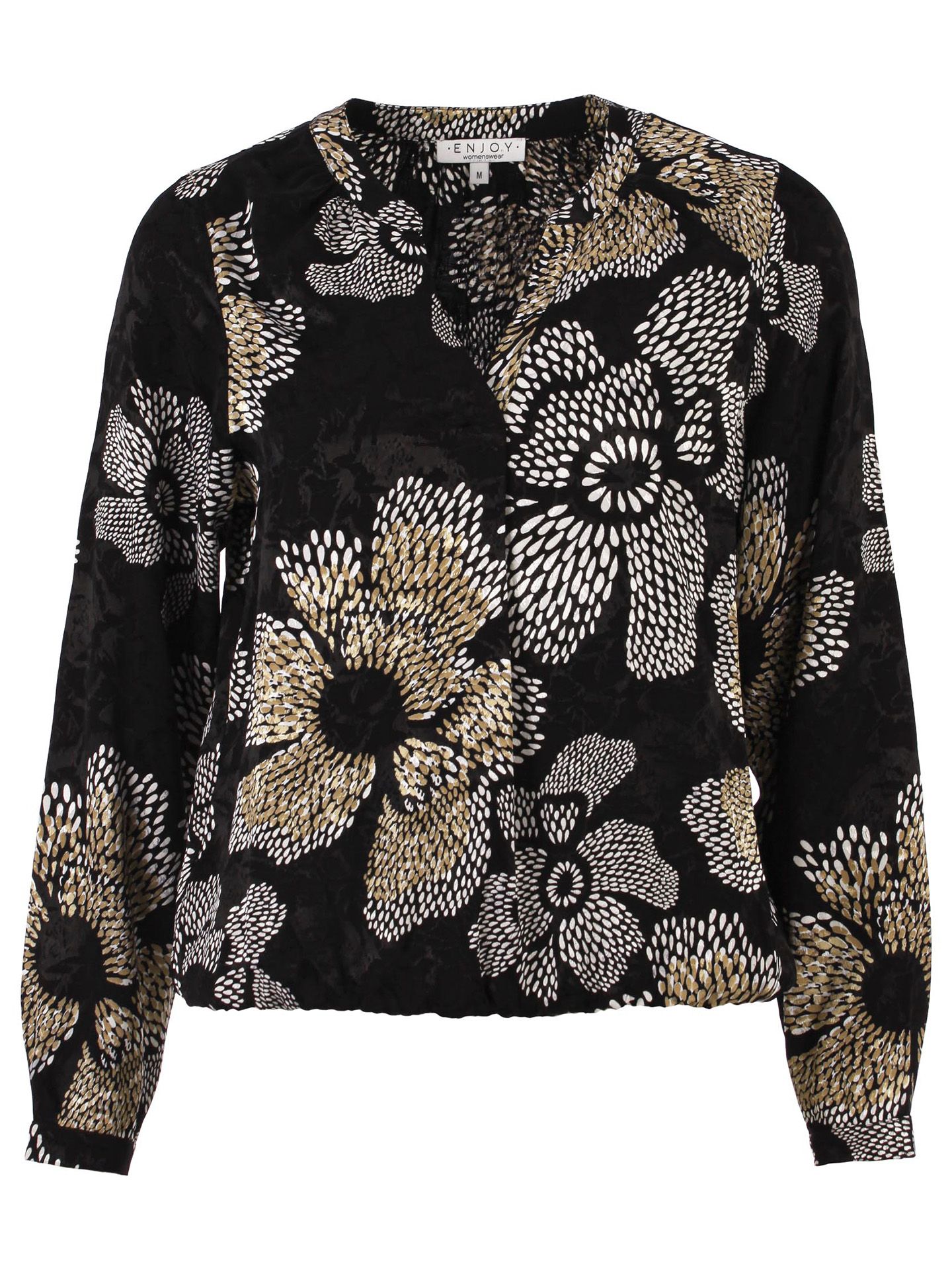 Enjoy Womenswear Blouse Miranda Zwart 00082677-7500
