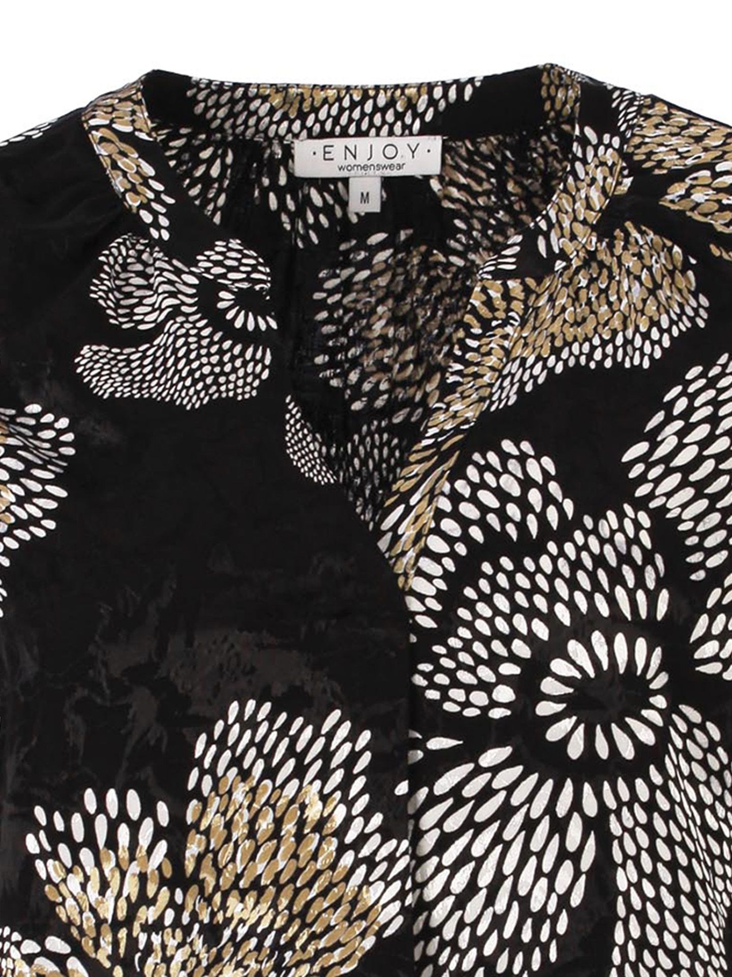 Enjoy Womenswear Blouse Miranda Zwart 00082677-7500